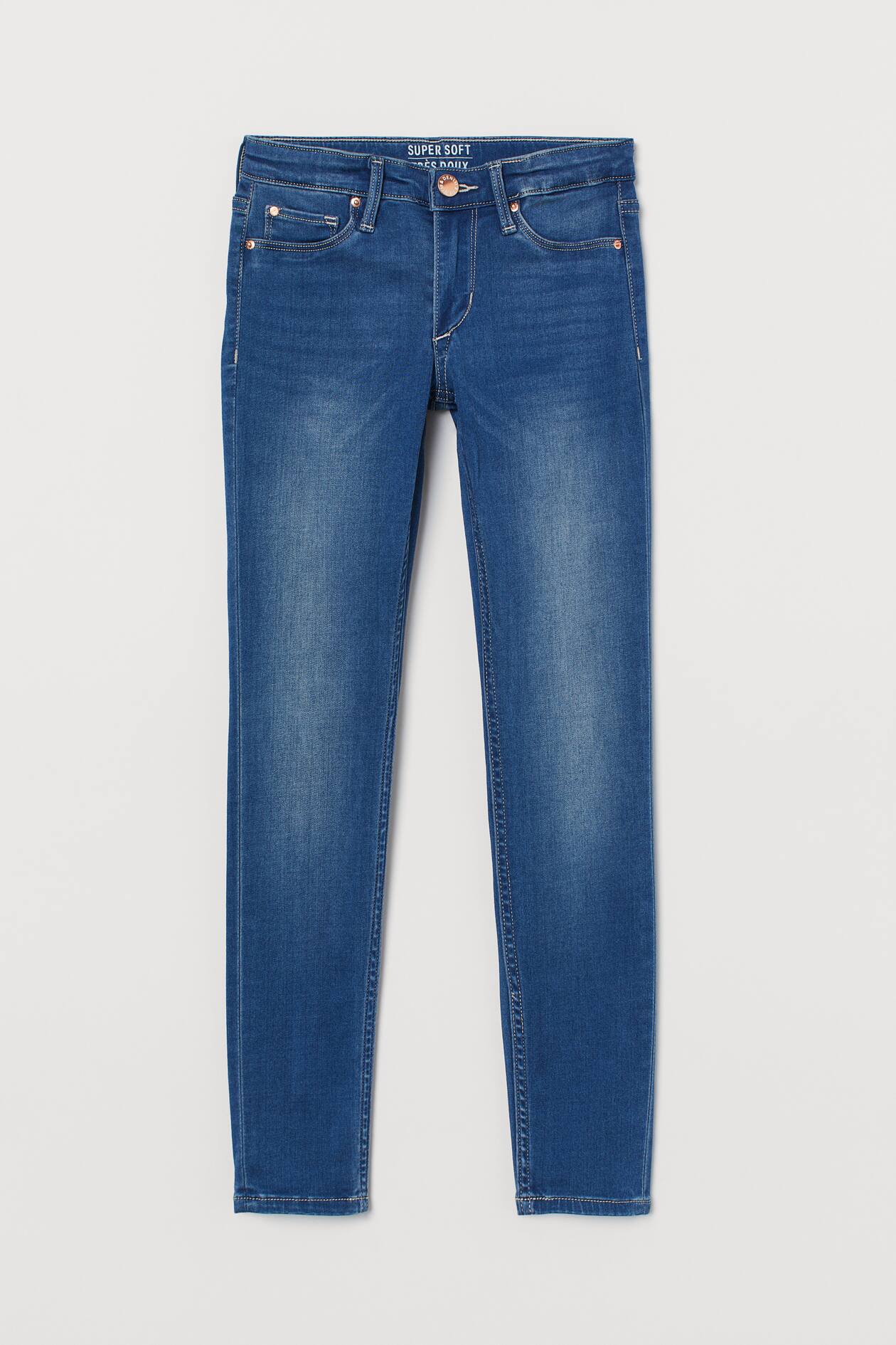 Super Soft Skinny Fit Jeans - Denim blue - Kids | H&M US