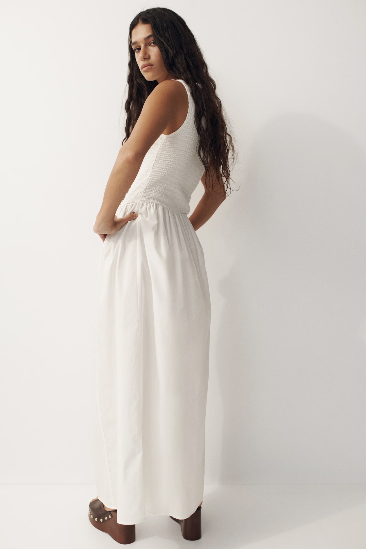 Boat-Neck Midi Dress - image 5