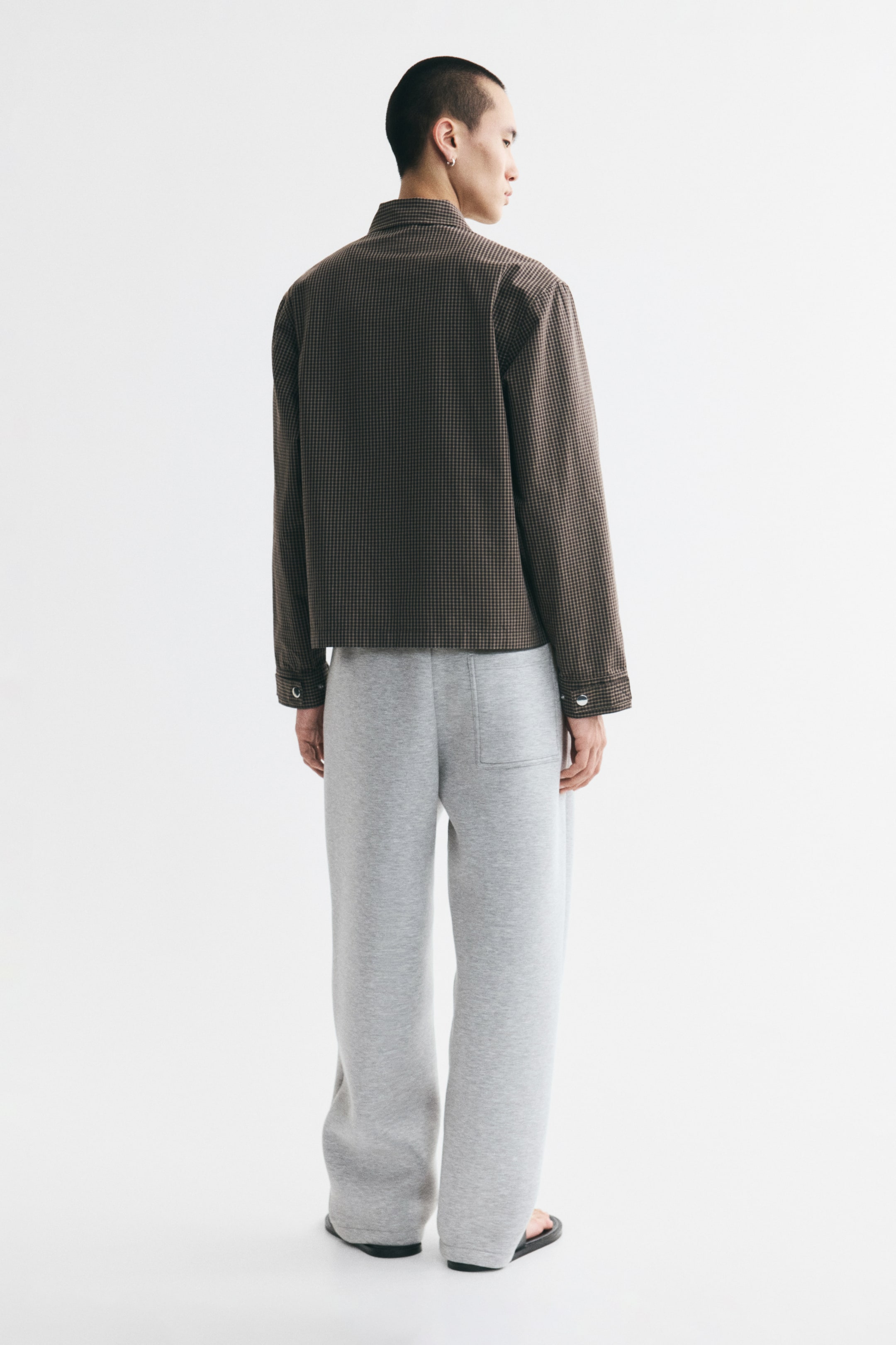 Relaxed-Fit Barrel-Leg Scuba Joggers