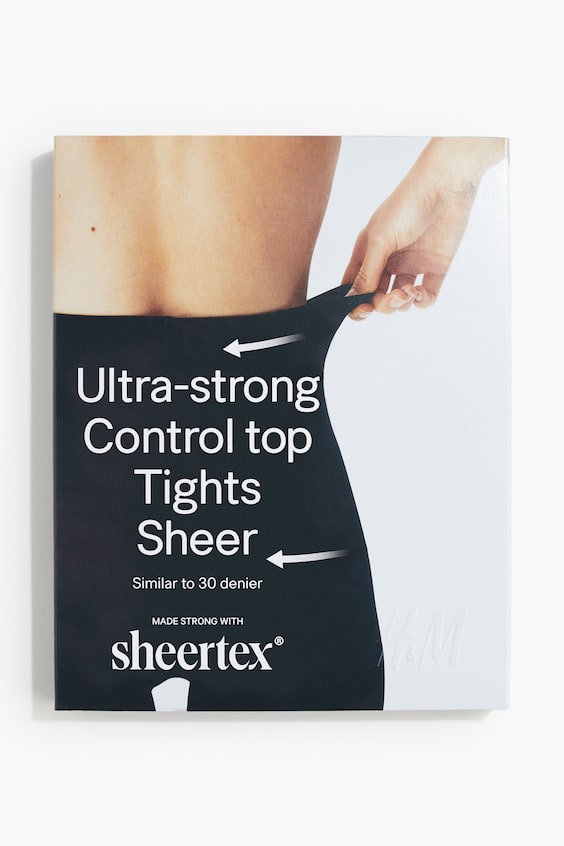 Женские топы H&M Sheertex® Ultra-Strong Control-Top Tights