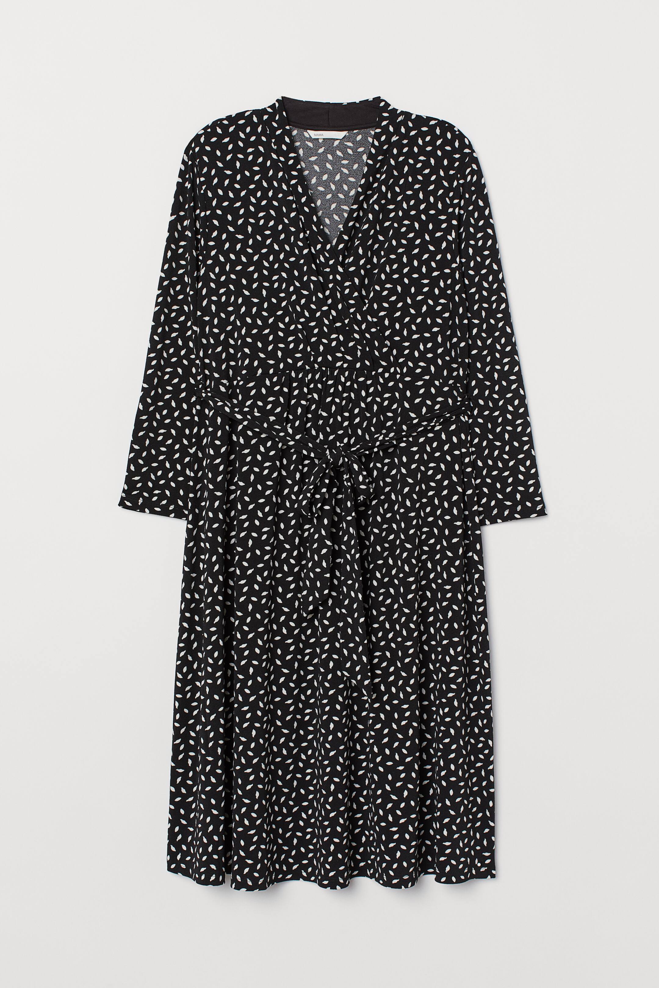 View larger image: MAMA Dress - Black/Patterned - Ladies | H&M 1