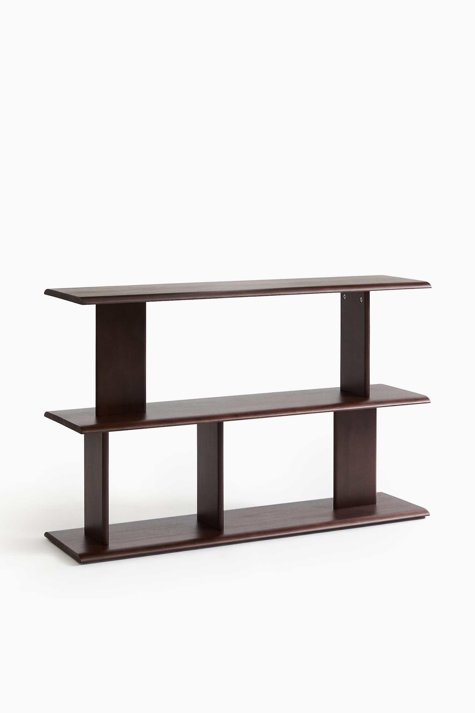 Етажерка за под от дърво - Кафяв/Светлокафяв