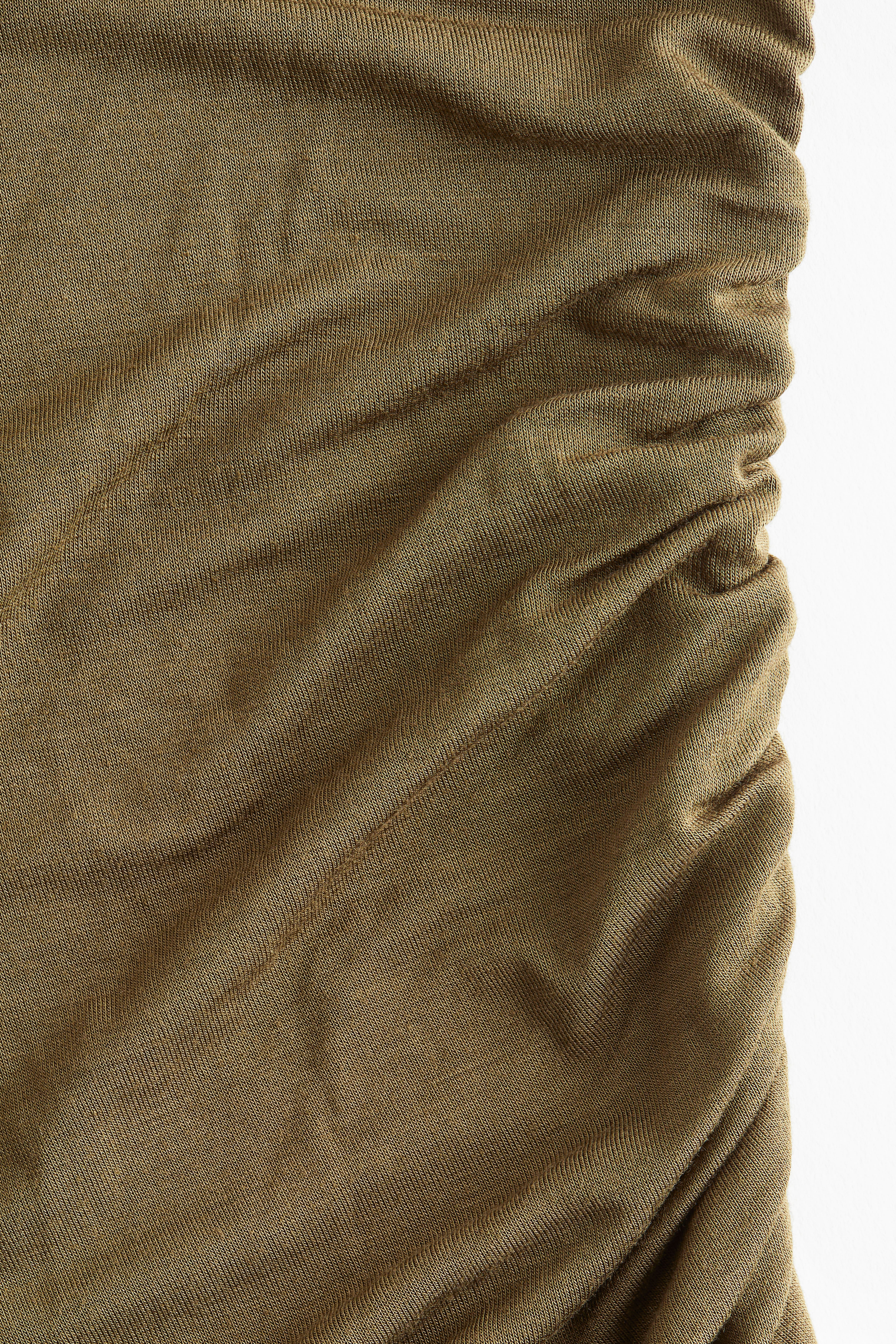 Draped One-Shoulder Top