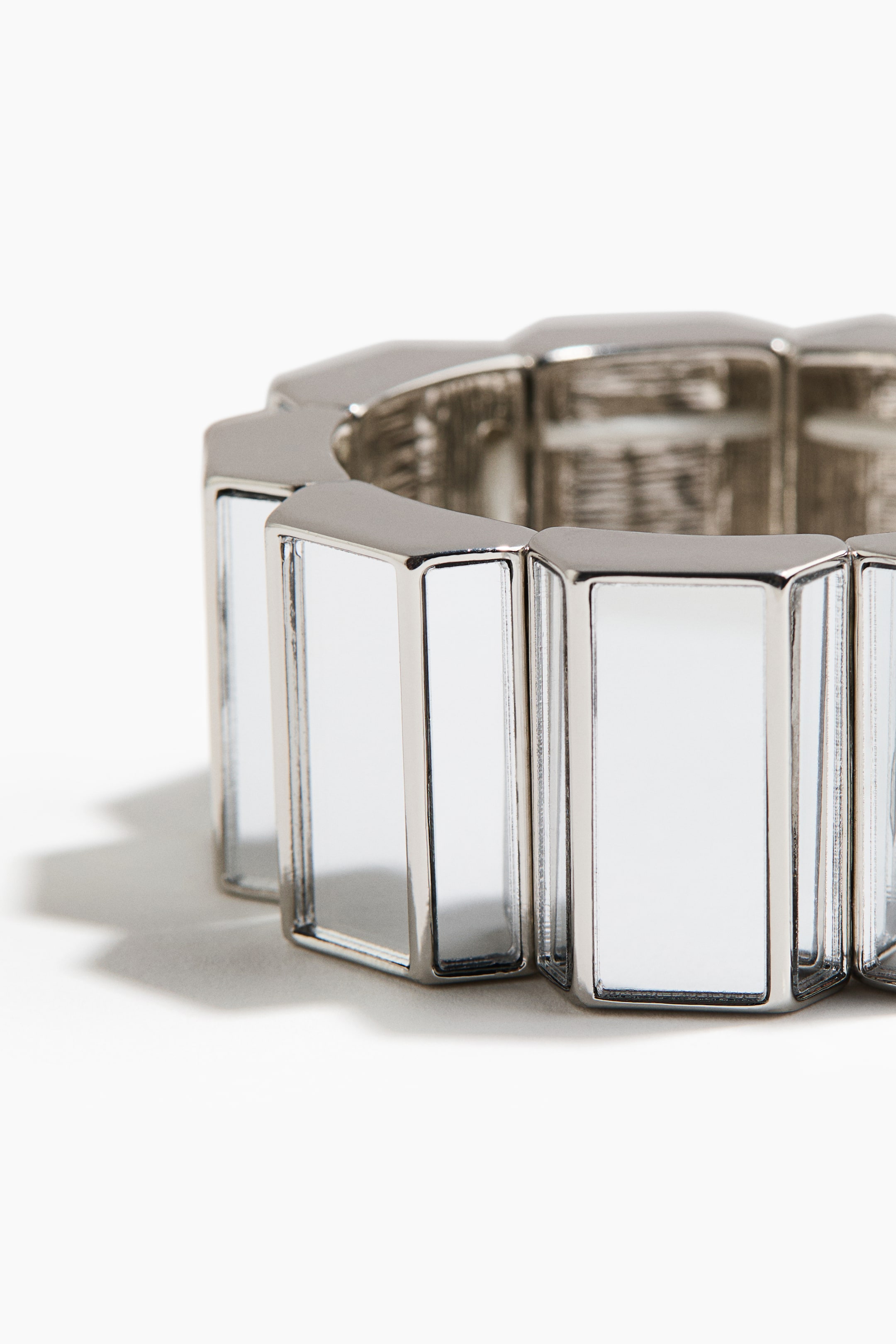 View larger image: Chunky bracelet - Silver-coloured - Ladies | H&M MY 4