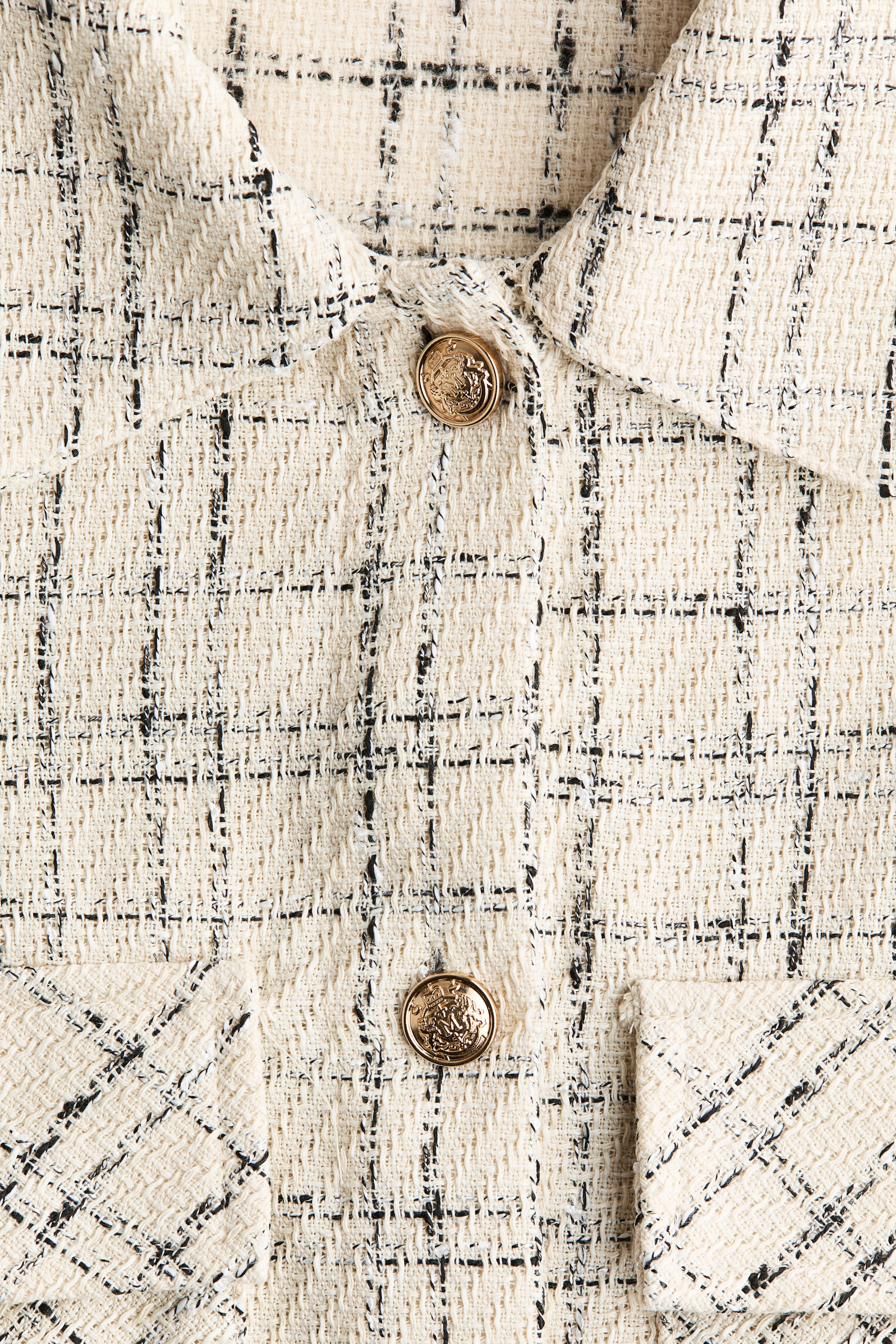 Bouclé Overshirt