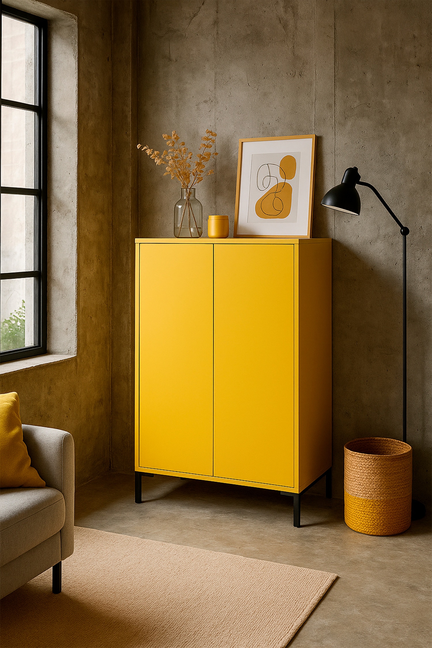 Mobile Organizer Multifunzione Verner - Giallo/Talpa/Rosa/Blu Di Prussia