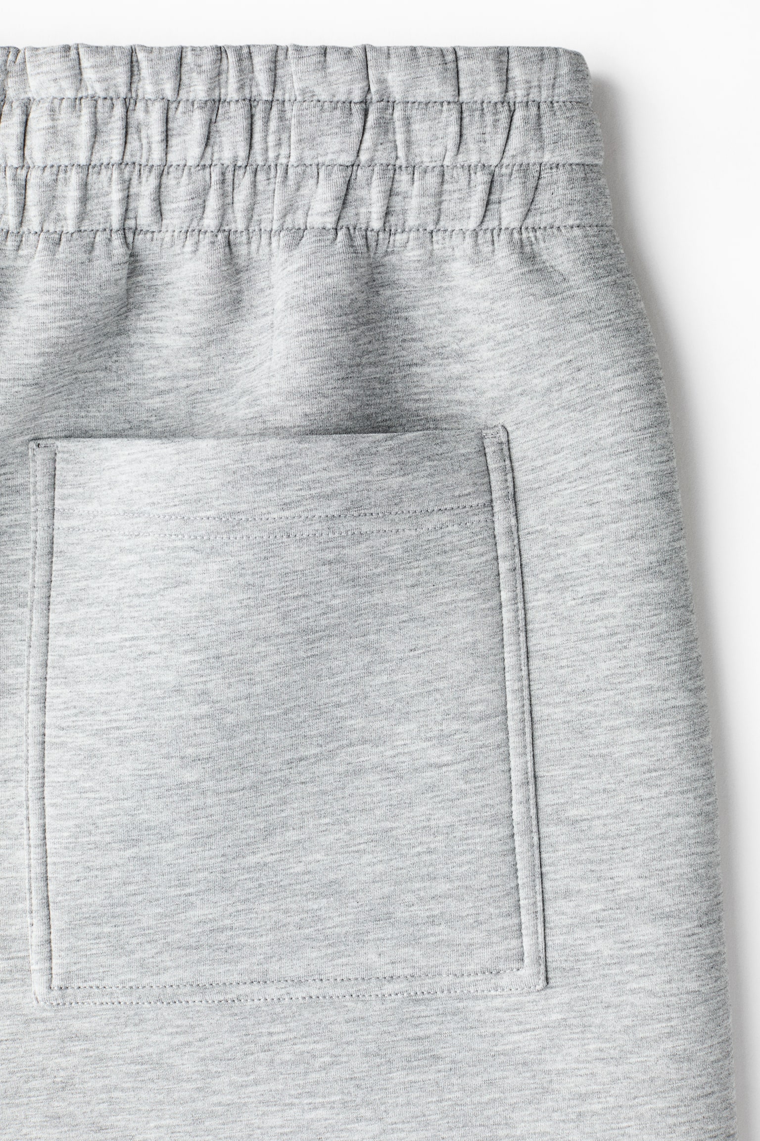 Jogger Relaxed Fit - Szürke melír/Fekete - 6