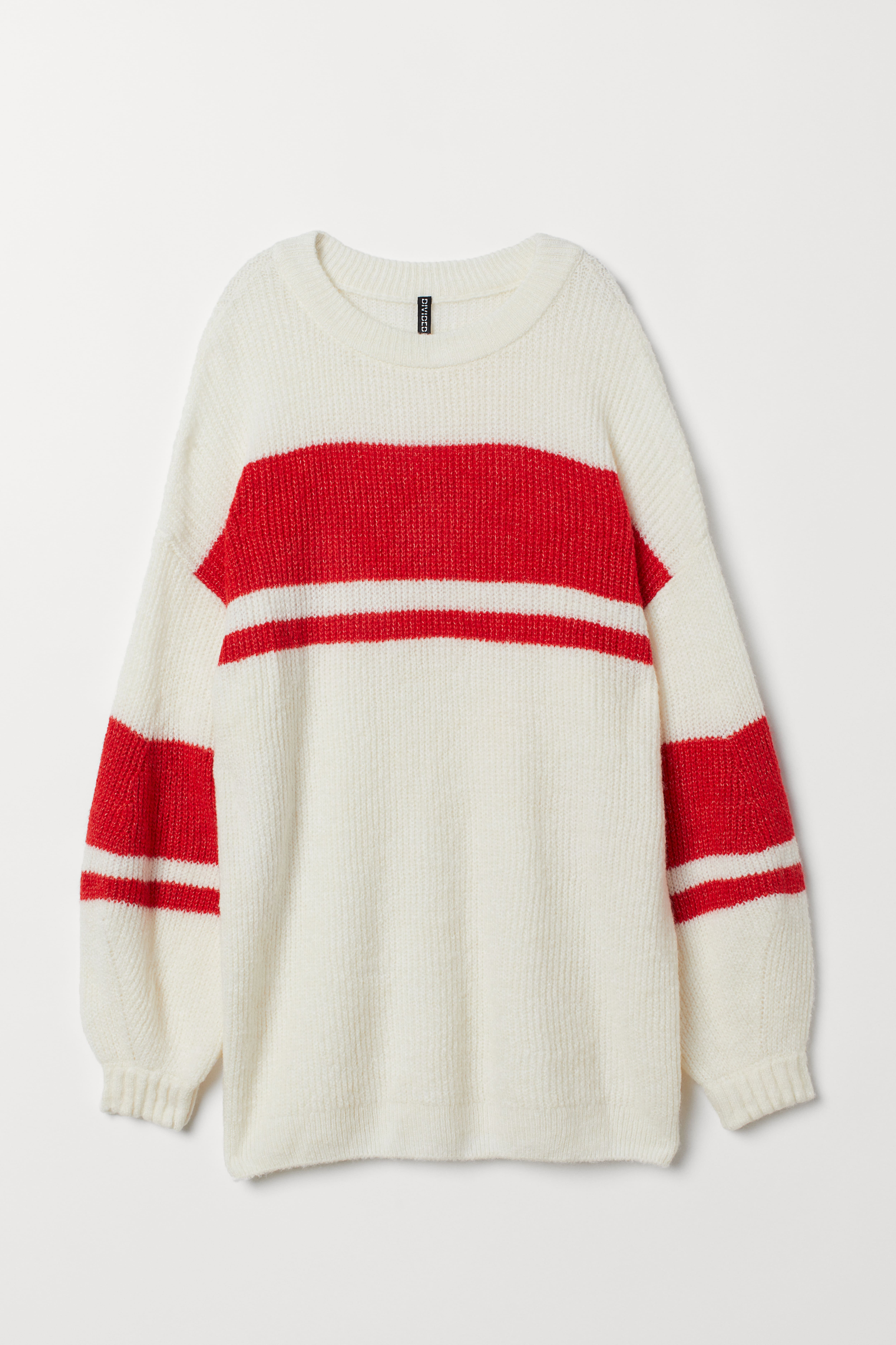 H&m blue red and white sweater best sale