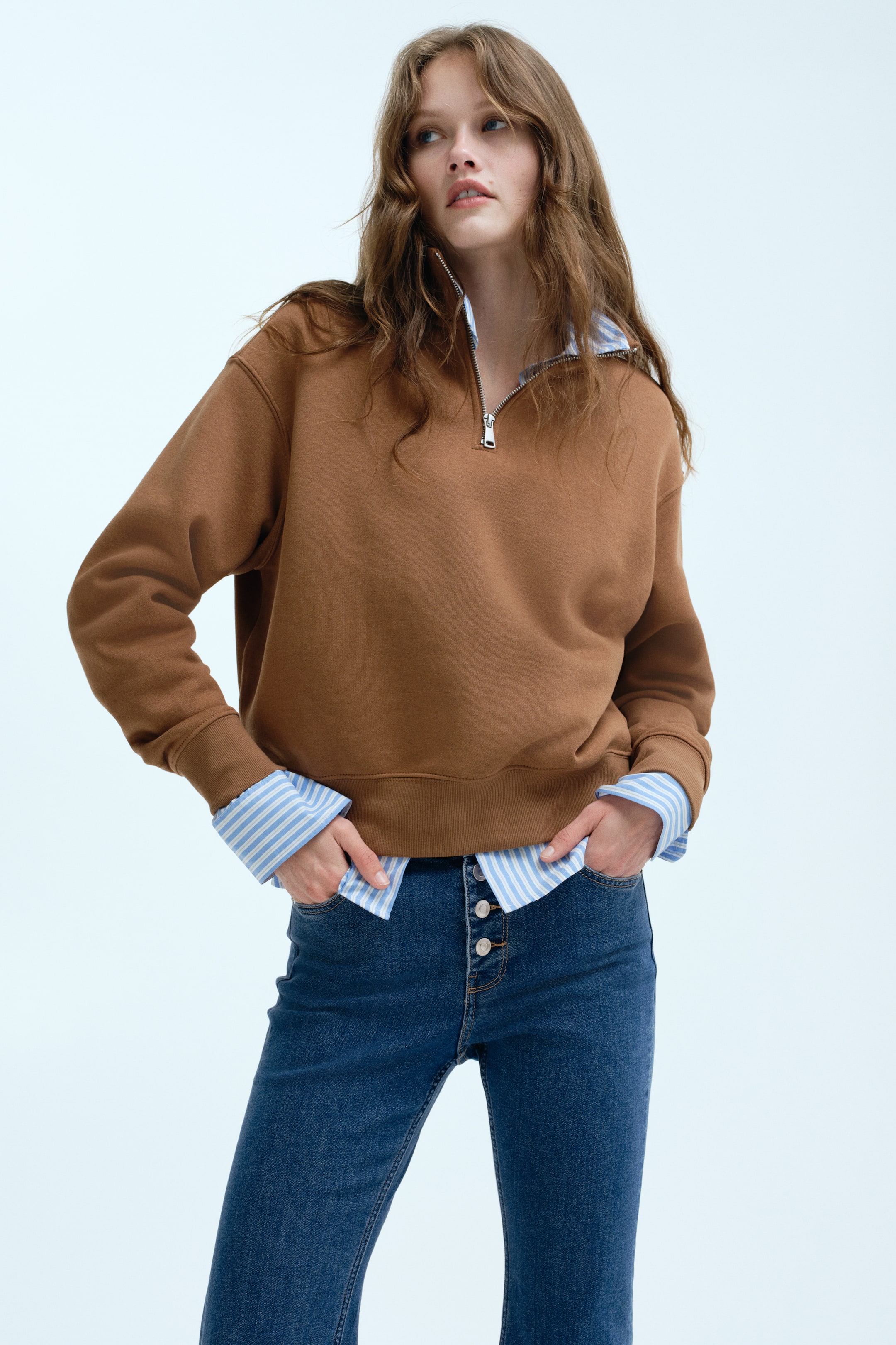 View larger image: Flared High Jeans - Denim blue - Ladies | H&M MY 3