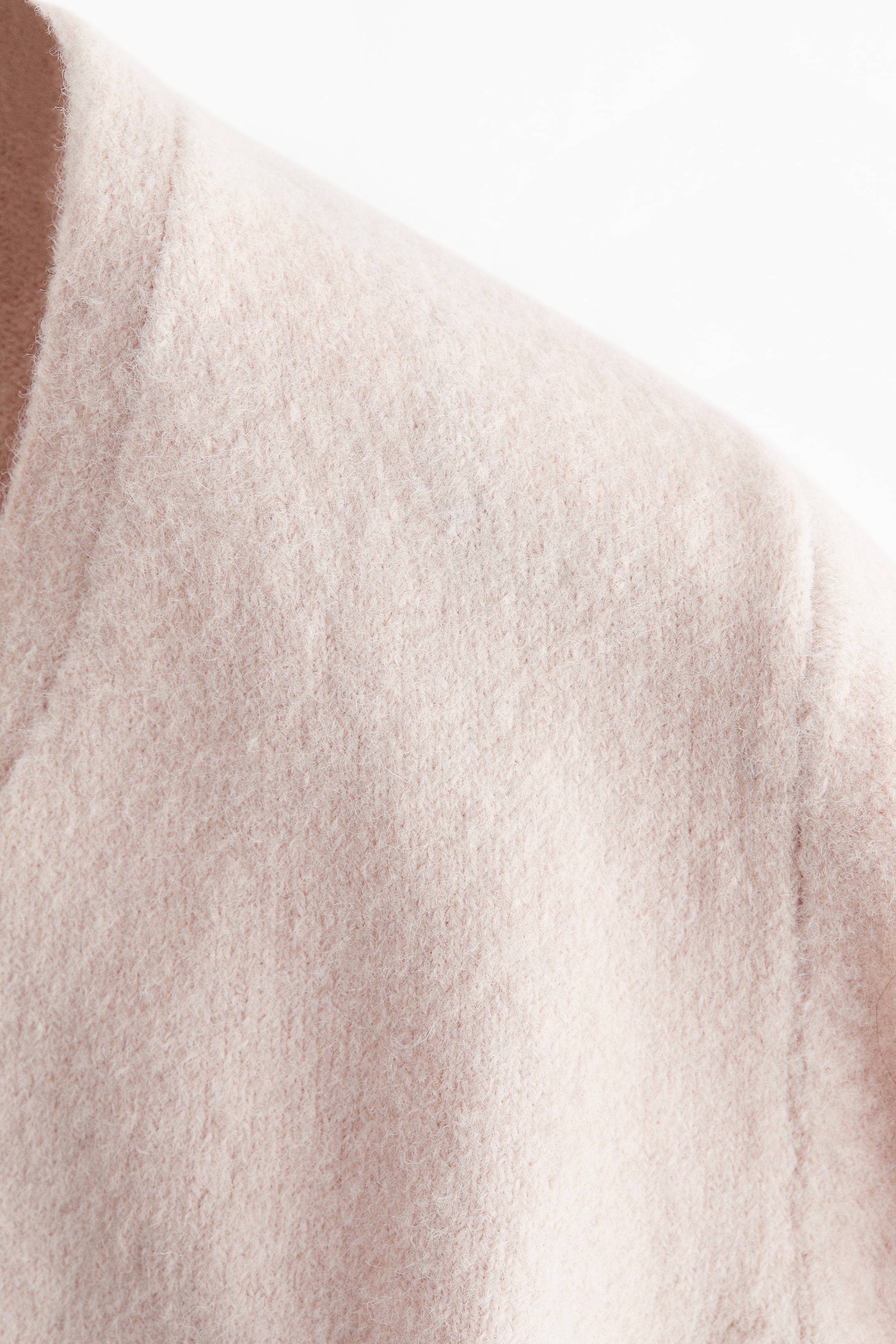 Visualizza immagine più grande: Cardigan incrociato in maglia sottile - Rosa cipria - DONNA | H&M IT 6