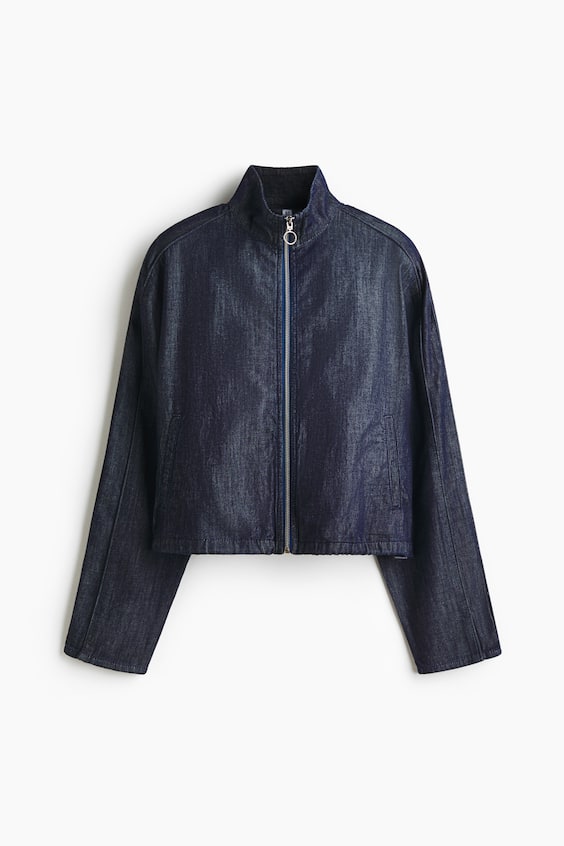 Женские куртки H&M Sporty Denim Jacket