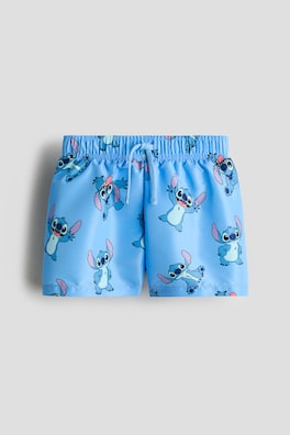 Badshorts med tryck
