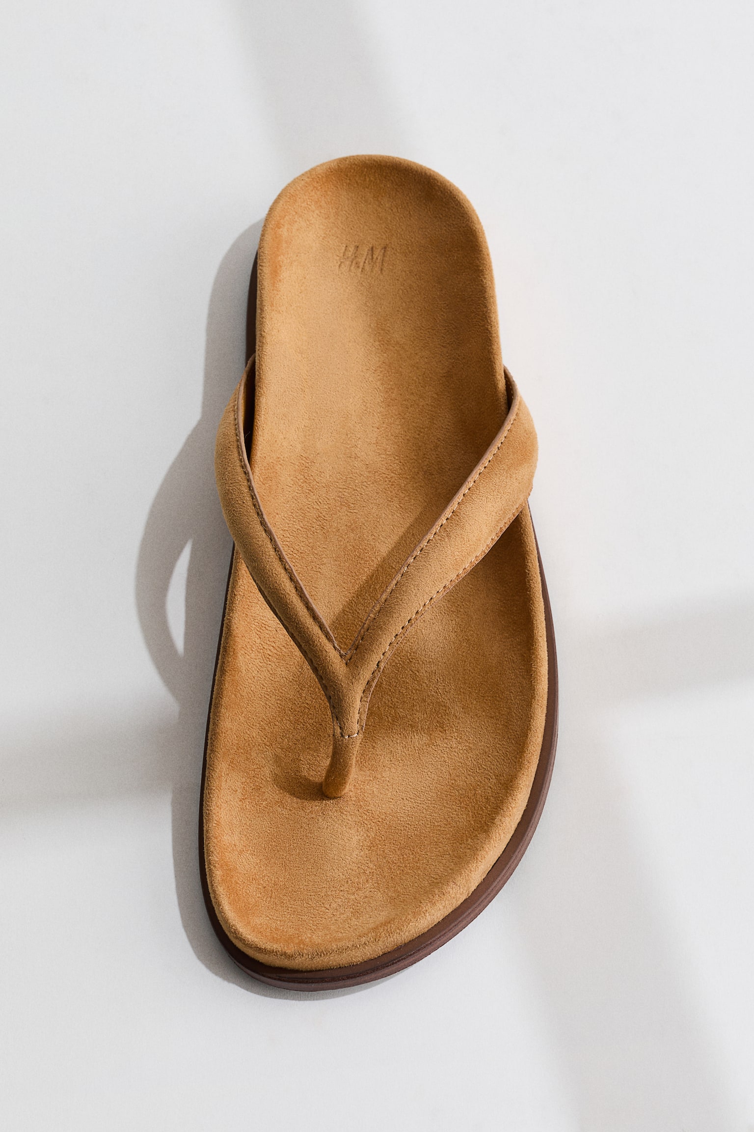 Footbed flip-flops - Mustard yellow/Beige/Leopard print/Black - 1