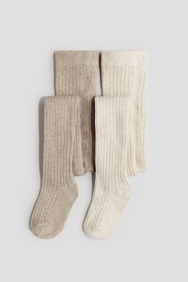 2-pack Fine-knit Tights