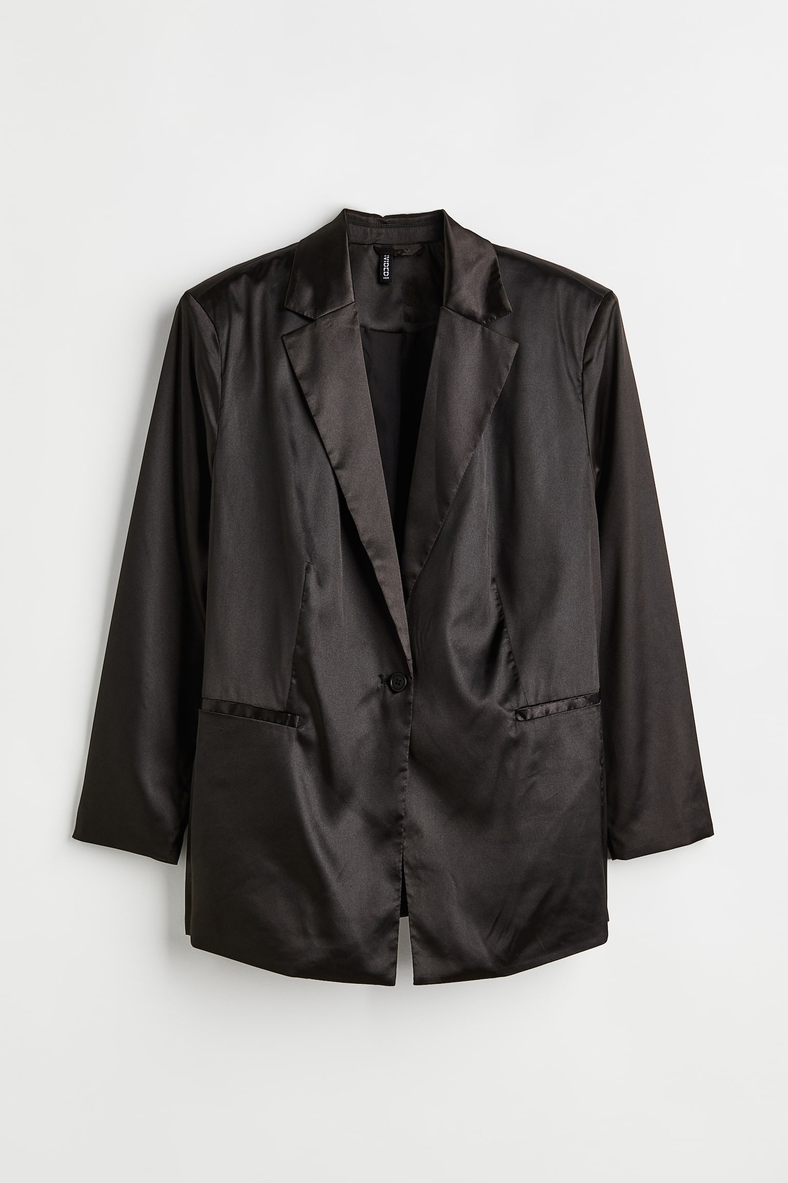 H&M+ Oversized jacket - Black - 1