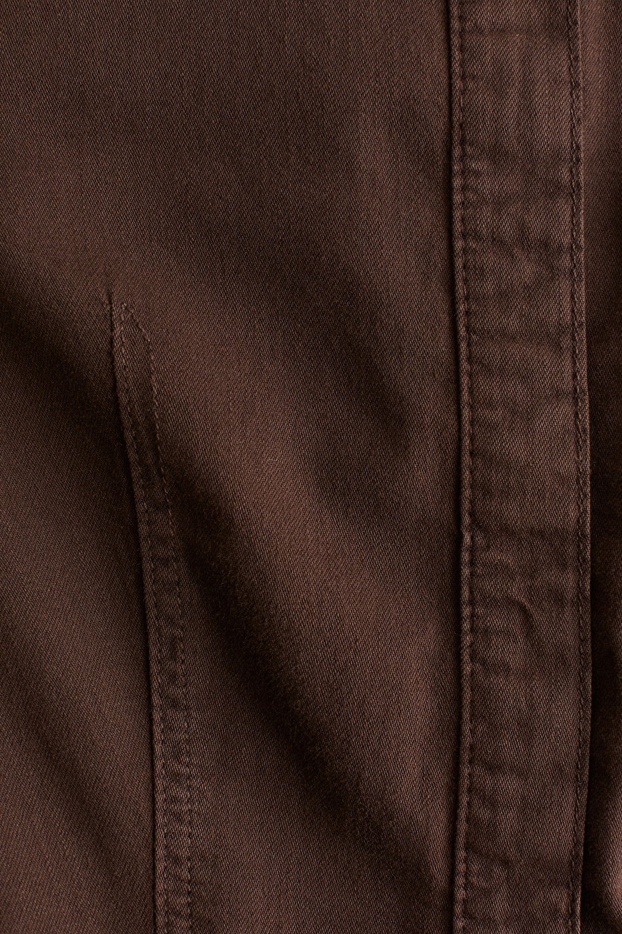 Fitted Denim Shirt - image 3