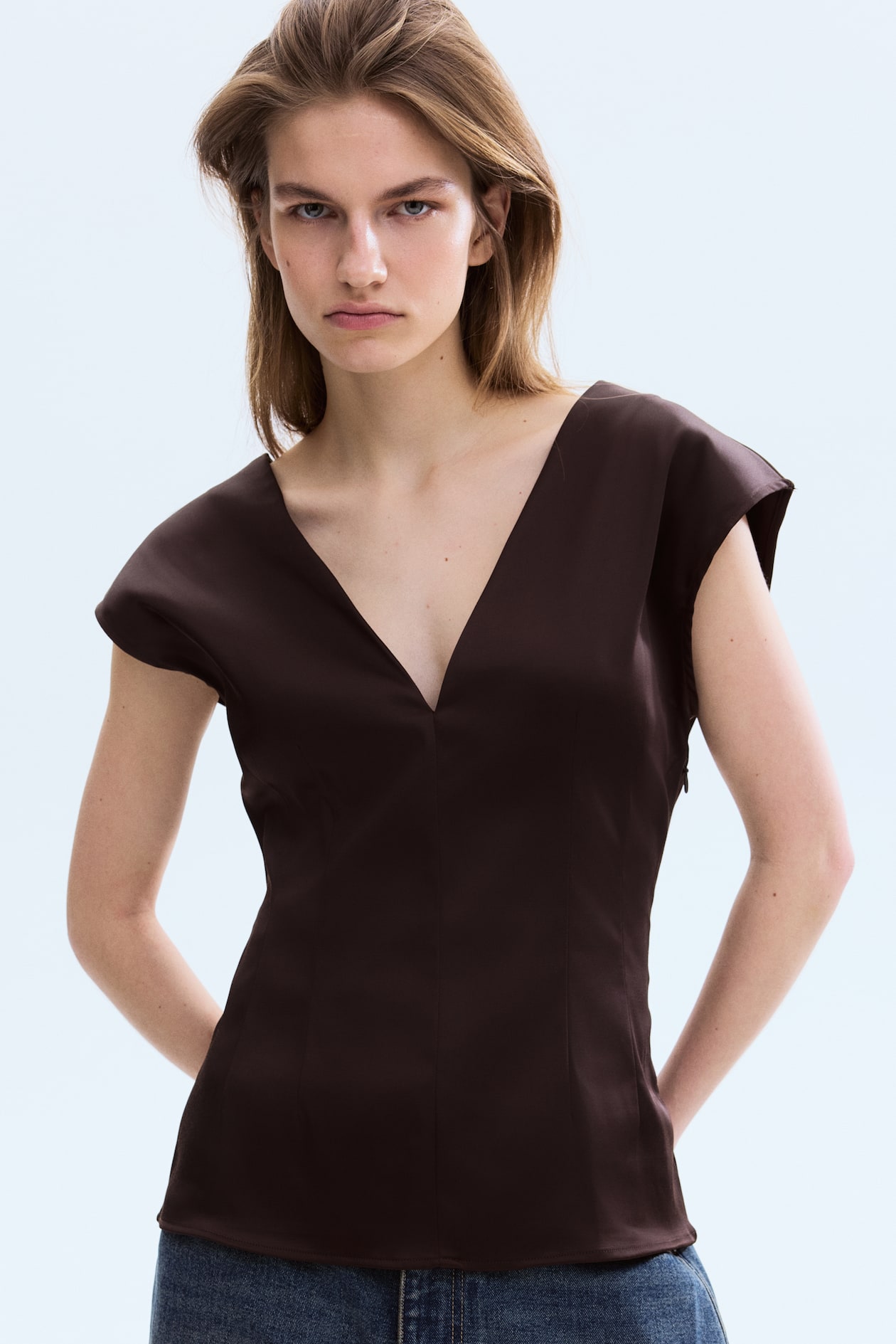 V-Neck Top - image 3