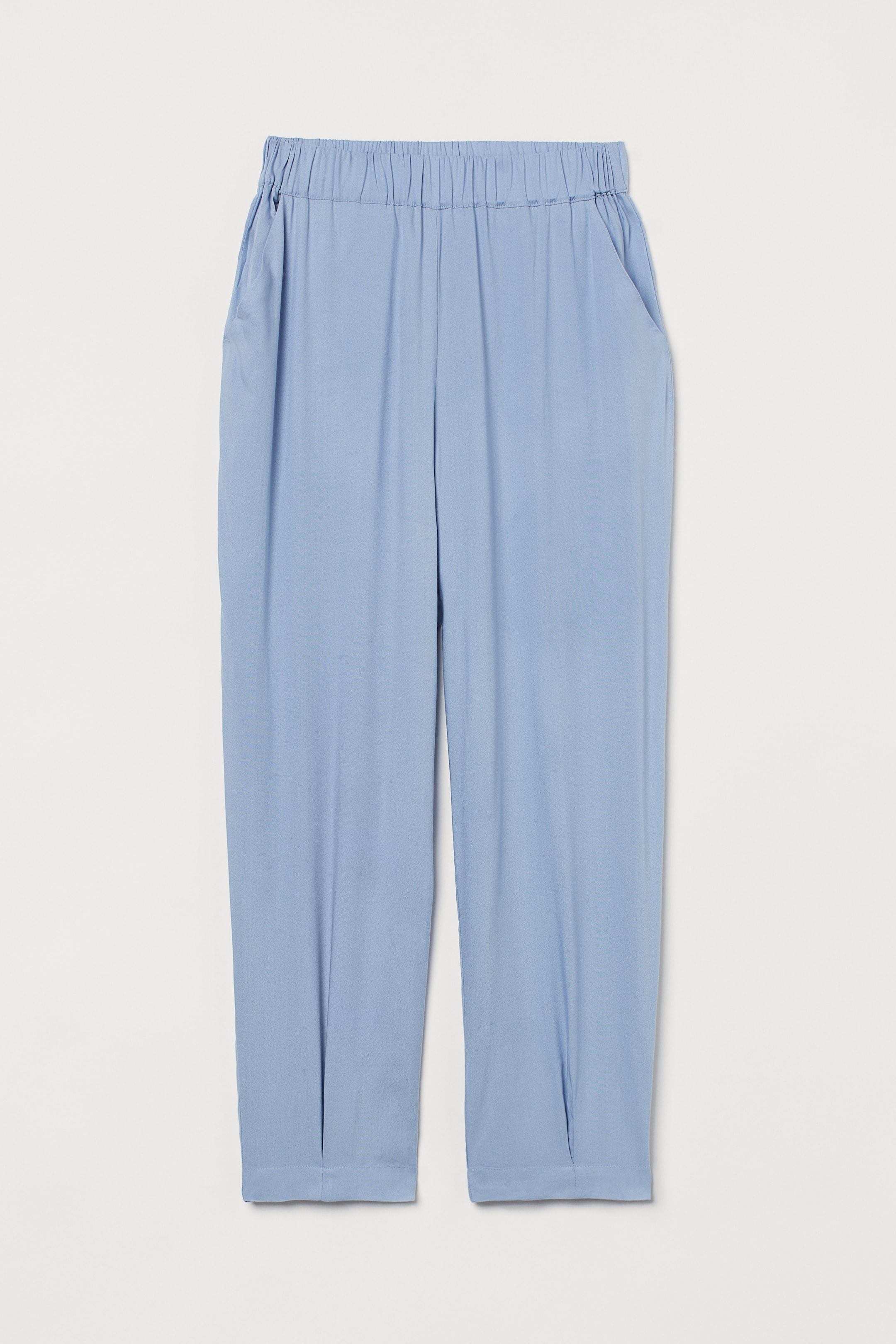 Pleat-hem Pants