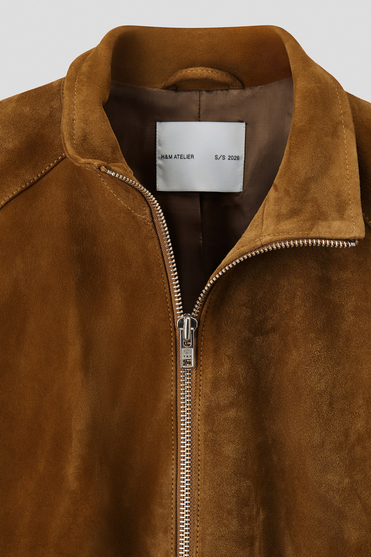 Chamarra de gamuza - Café claro - 7