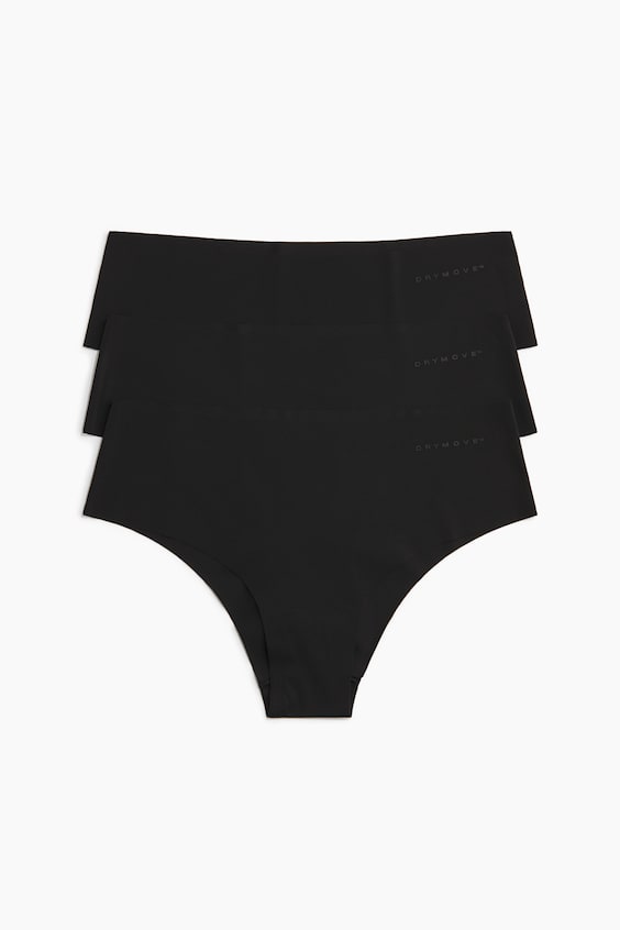 Женские трусы-хипстеры H&M DryMove, 3 шт