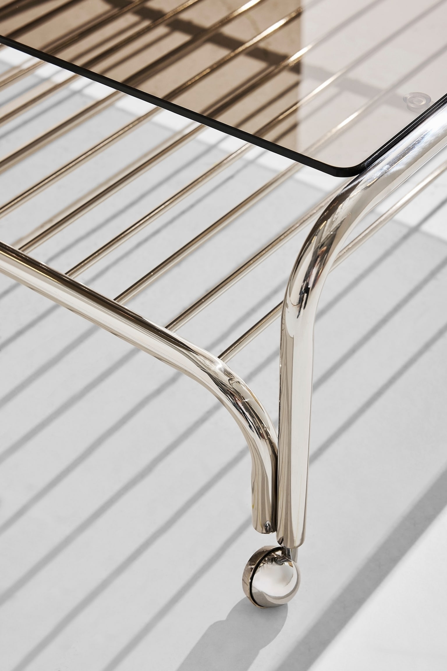 Cleo Soffbord - Rökig Grå/Transparent - 4