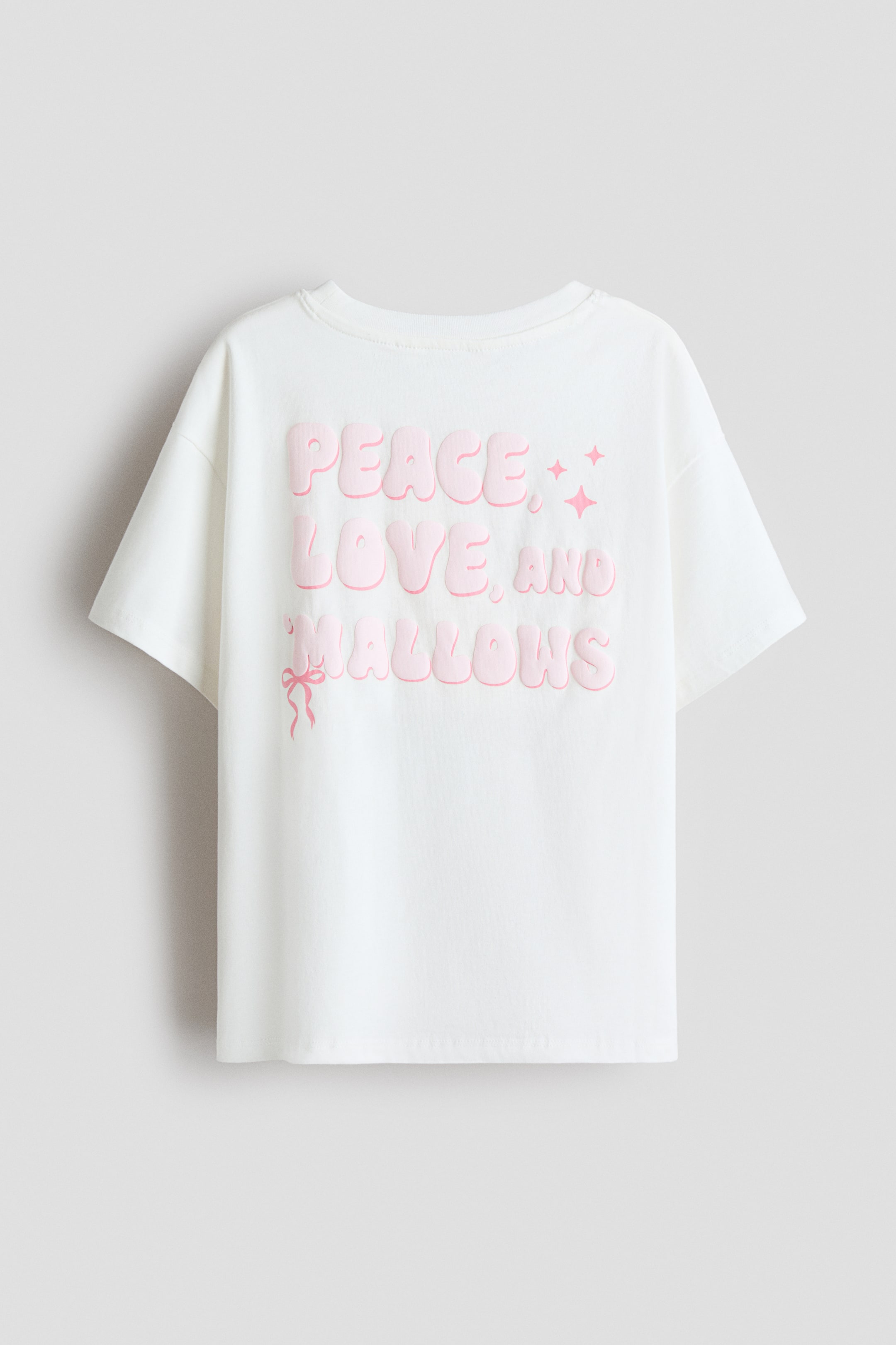 View larger image: Loose-Fit Printed Cotton T-Shirt - White/Squishmallows - Kids | H&M PH 1