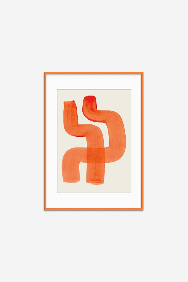 Ejaaz Haniff - Midnigt Hug (framed) - Laranja - 1