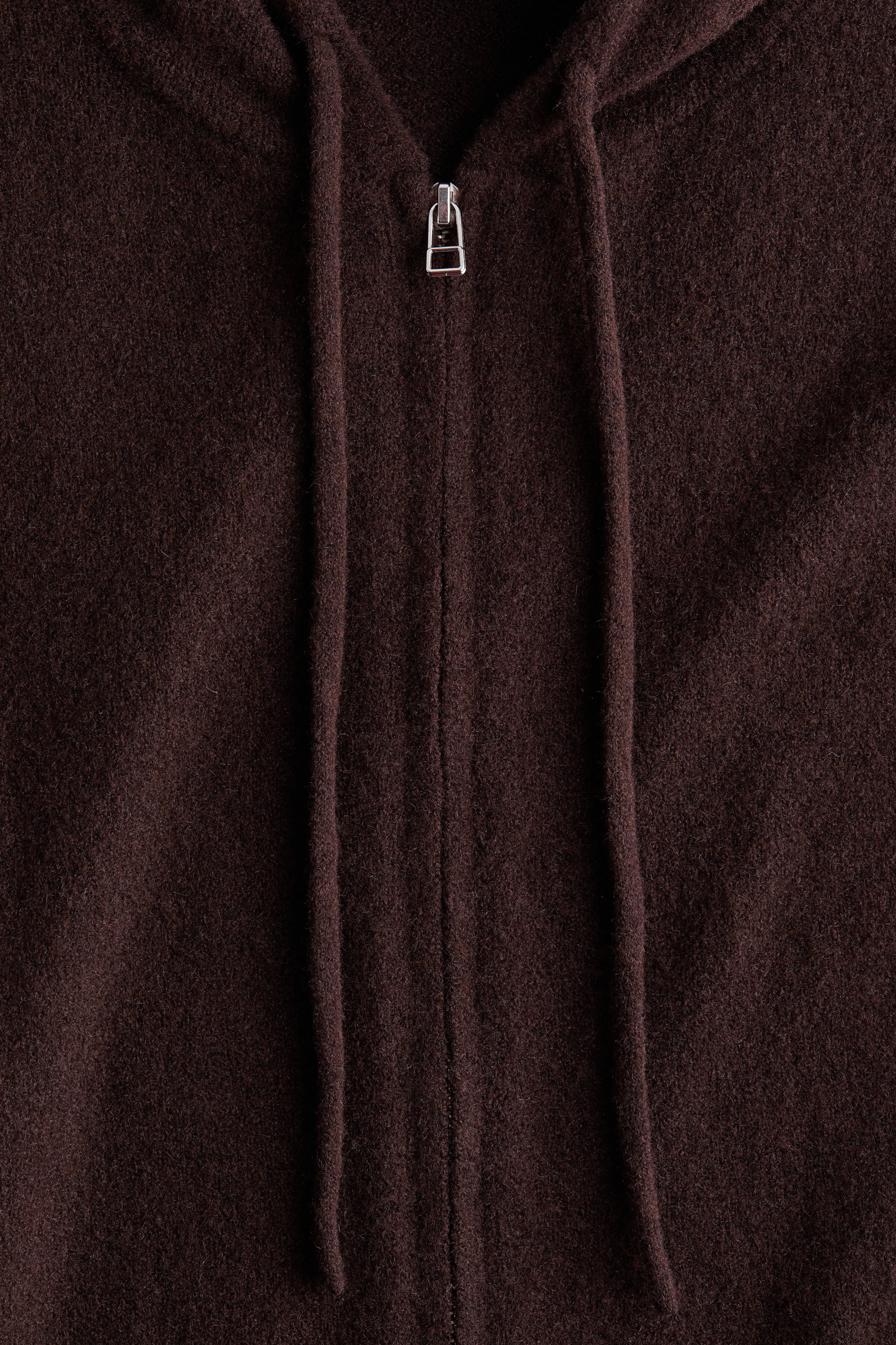 Knit Hooded Jacket