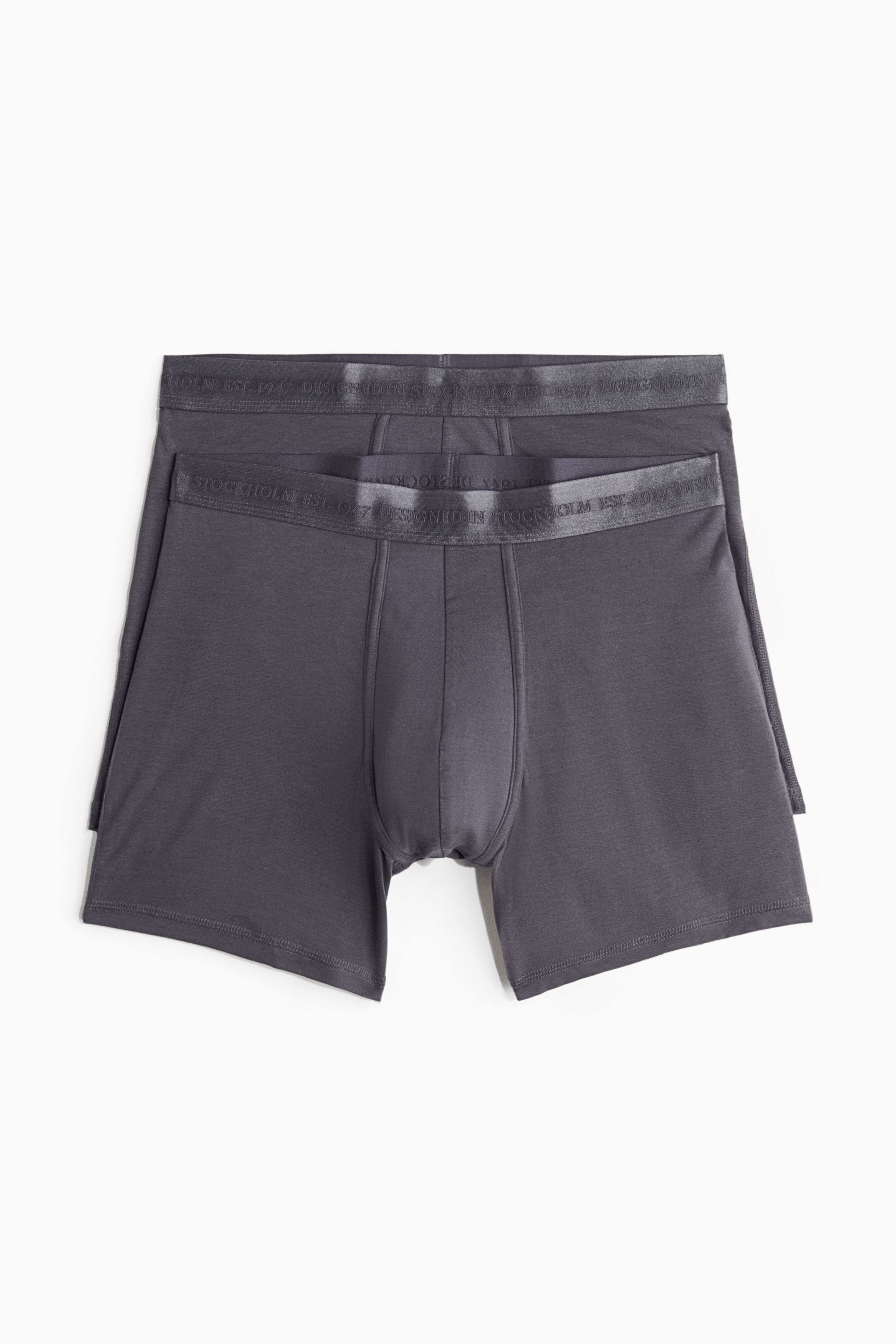 2-Pack Mid-Length Boxer Briefs with Lycra®