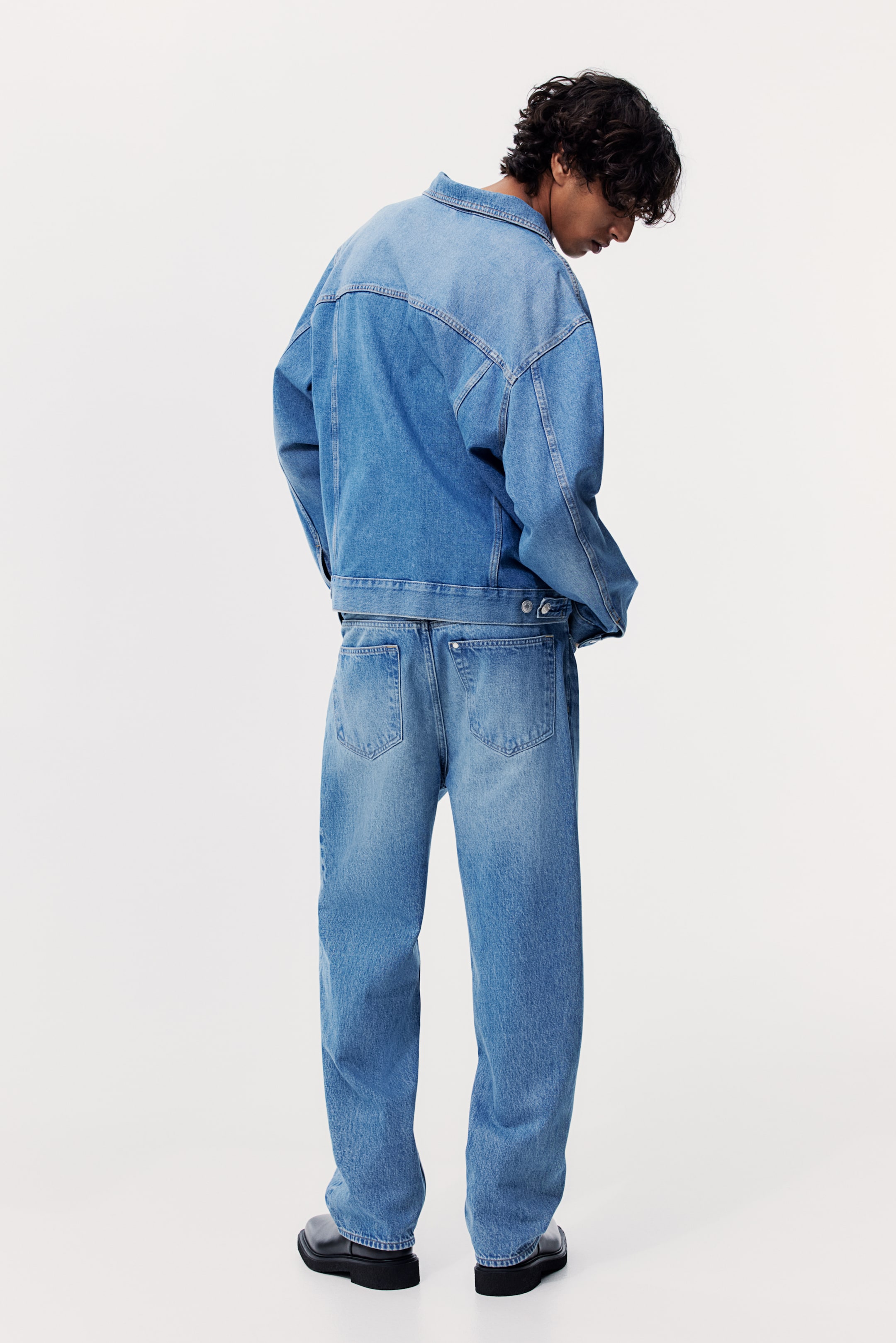 Loose Jeans - Denim blue - Men | H&M GB 3