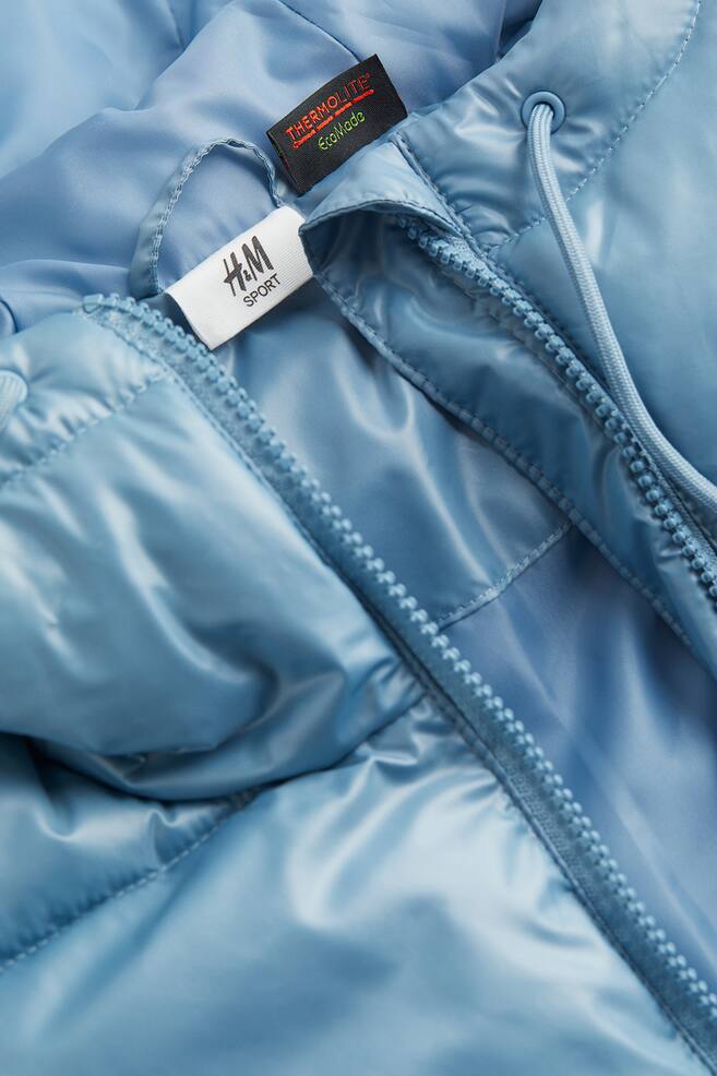 THERMOLITE® padded jacket - Light blue/Black - 2