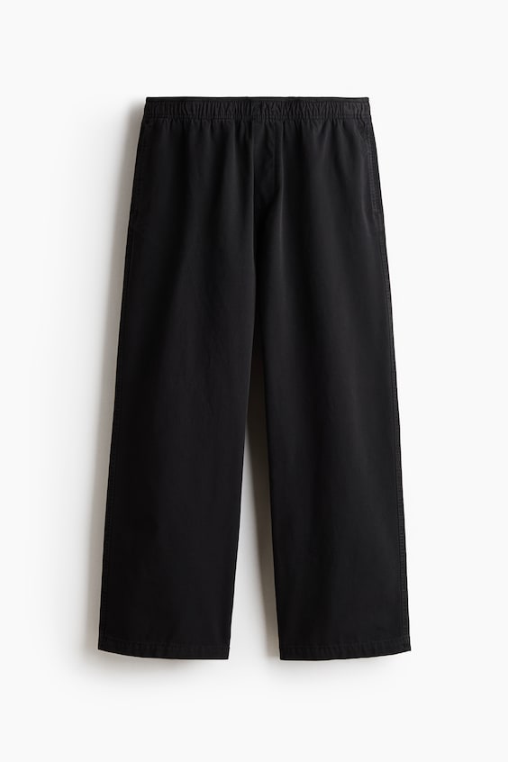 Мужские брюки H&M Loose-Fit Cotton Canvas Pants