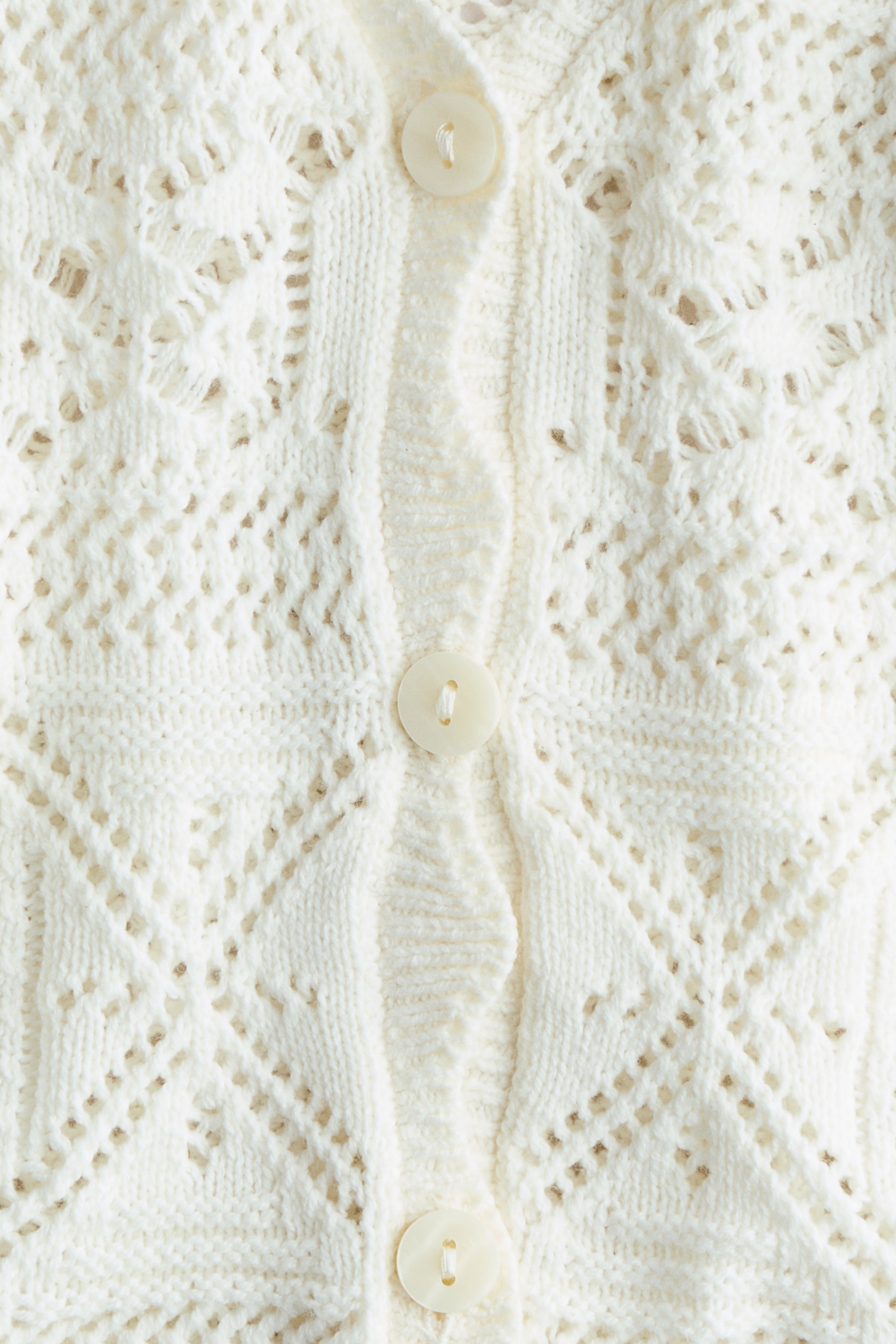 Chandail à l’aspect crochet