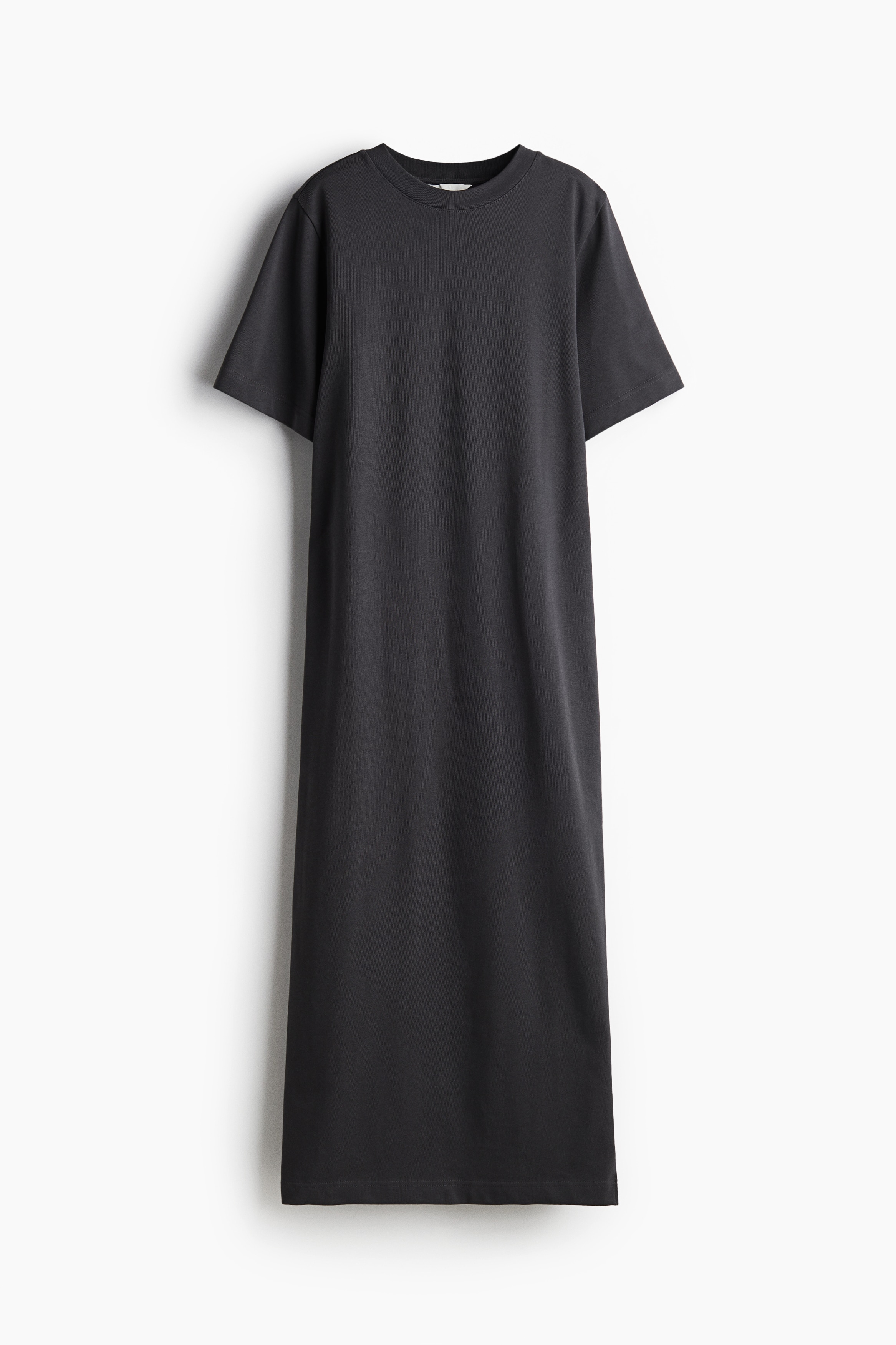 Women's Black Long T-Shirt Dress | H&M US