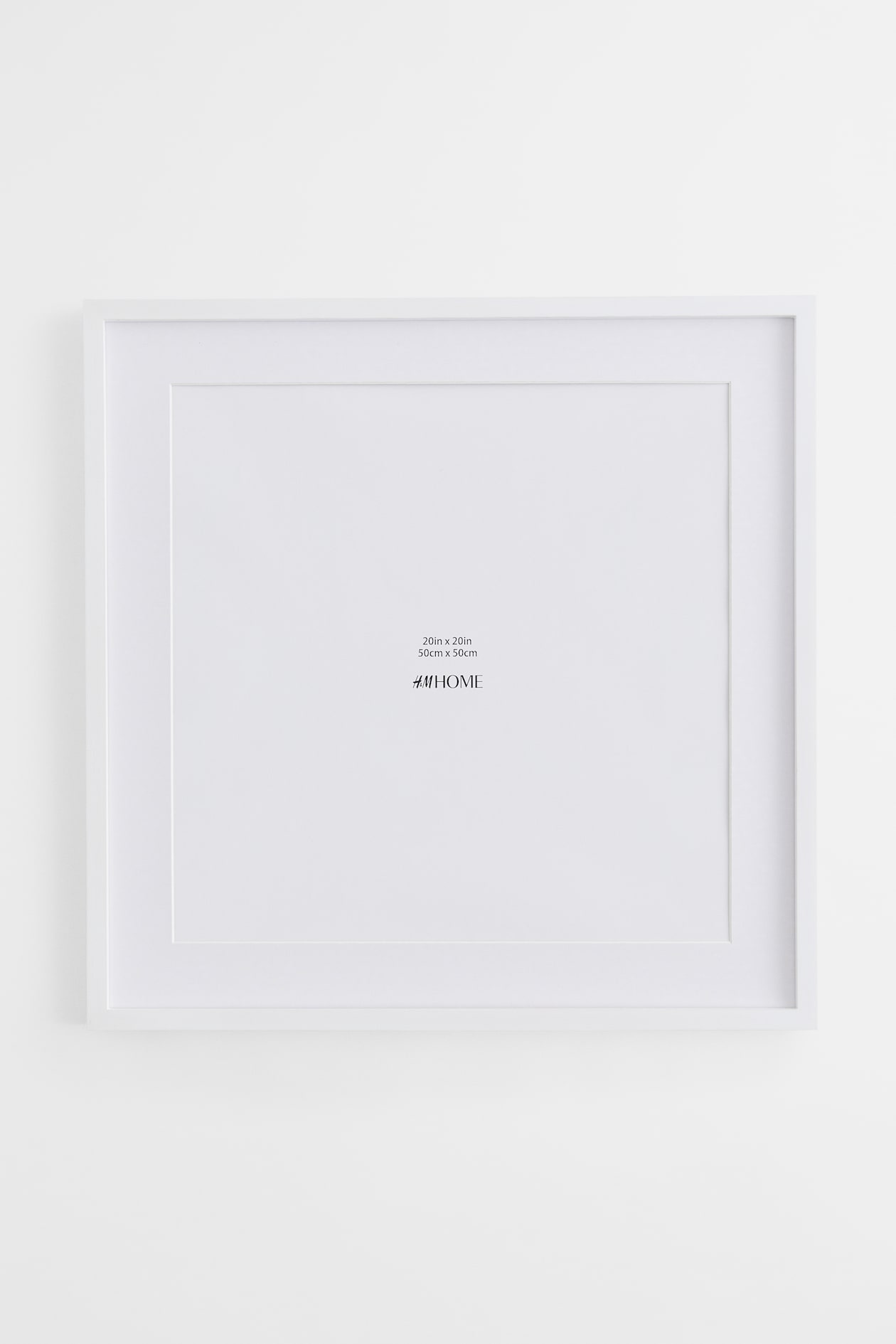 Wooden frame - White - Home All | H&M GB