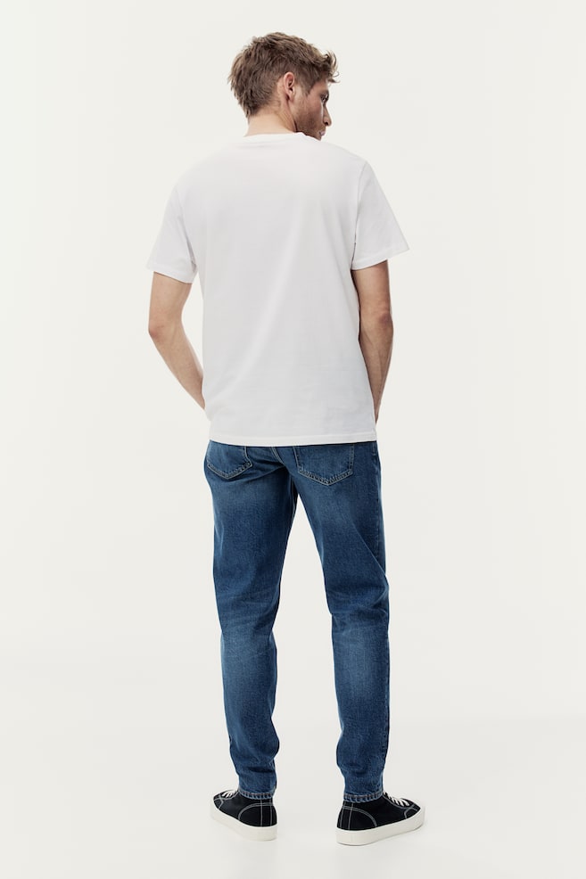 Regular Tapered Jeans - Blu denim/Blu denim chiaro/Nero/No fade black/Blu denim scuro/dc - 7