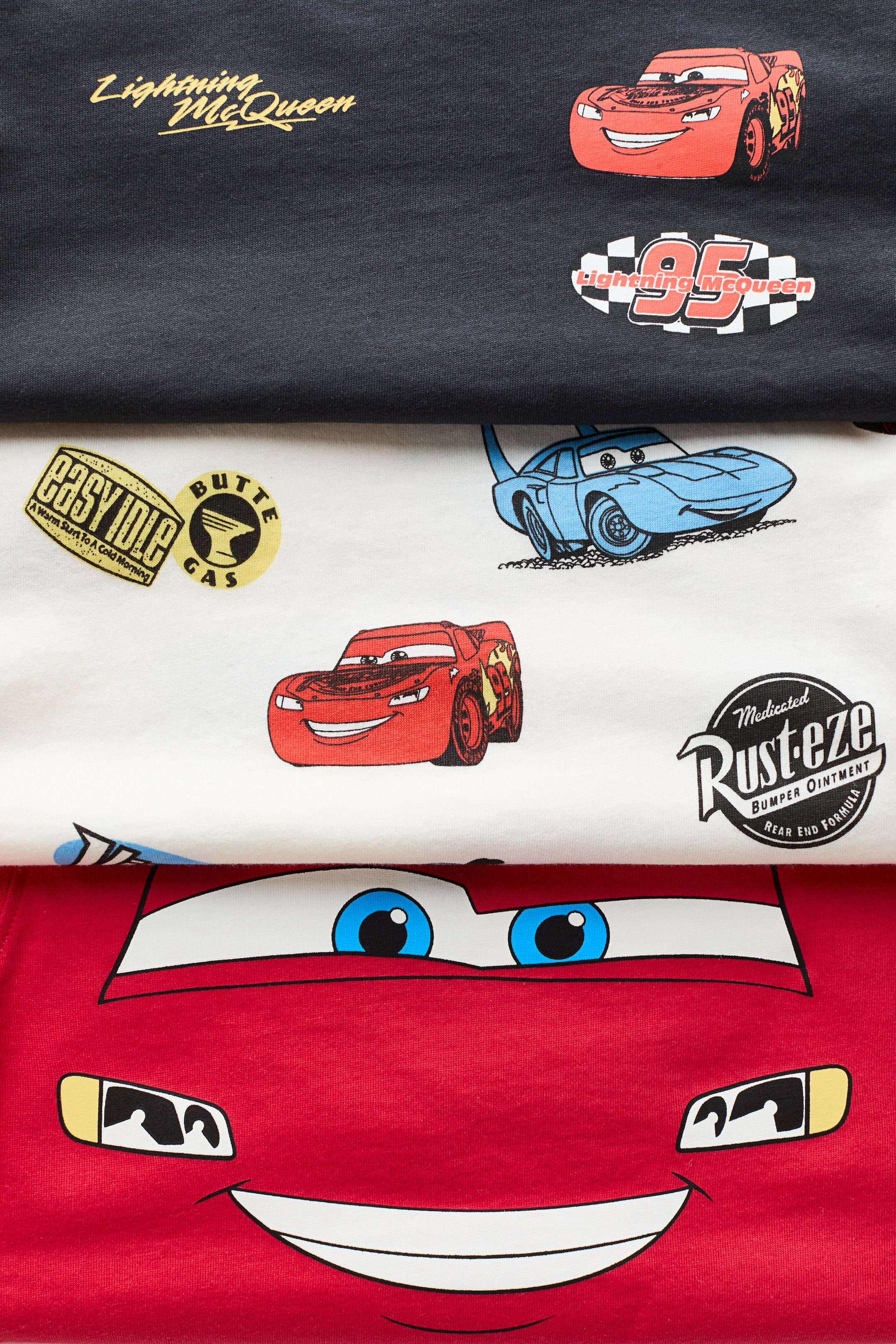 Детские футболки H&M 3-Pack Printed T-Shirts — фото 2
