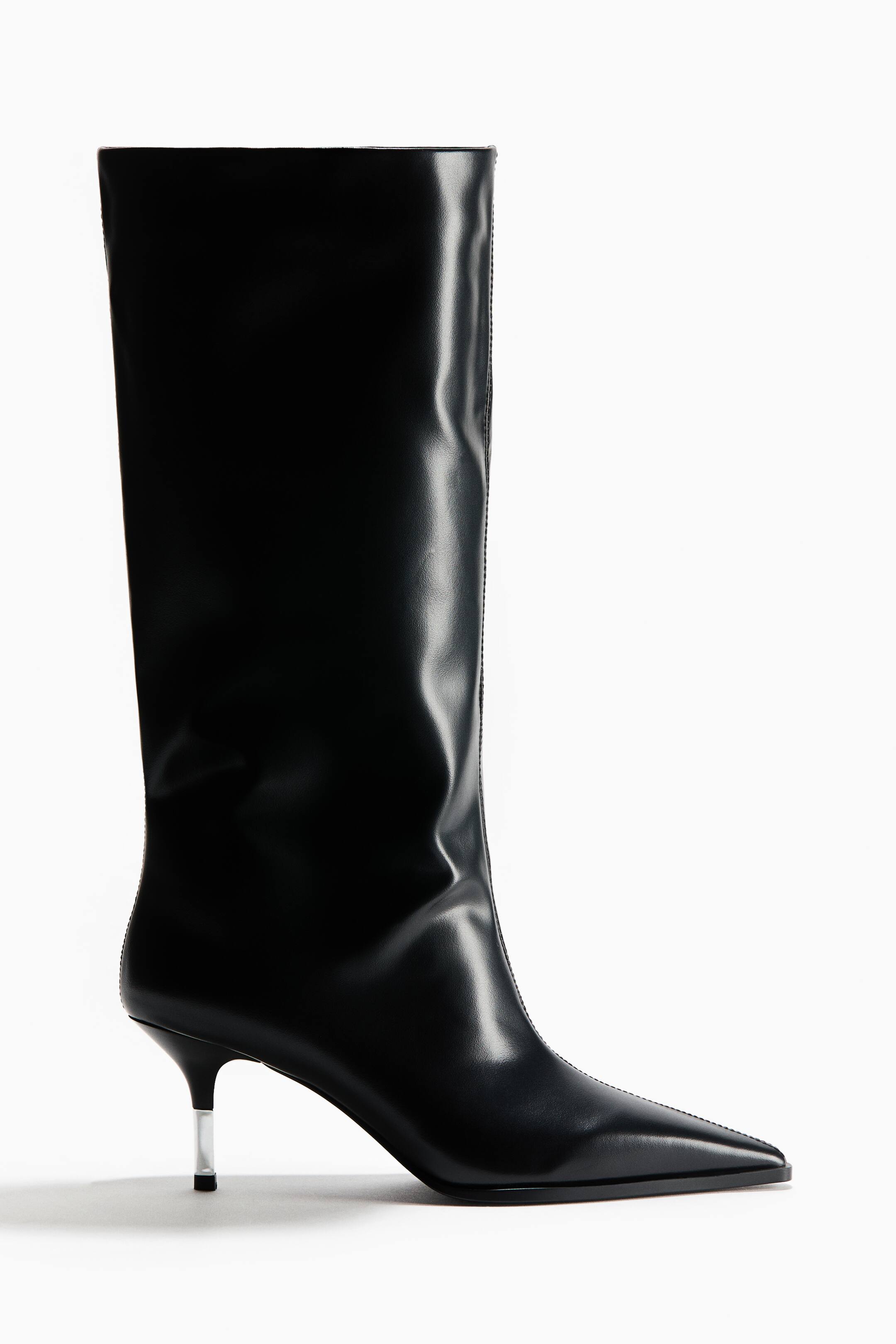 View larger image: Knee-high boots - Black - Ladies | H&M 1