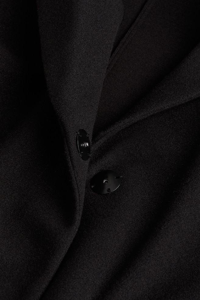 Manteau à fermeture droite - Noir/Gris clair/Beige chiné/Crème/dc - 5
