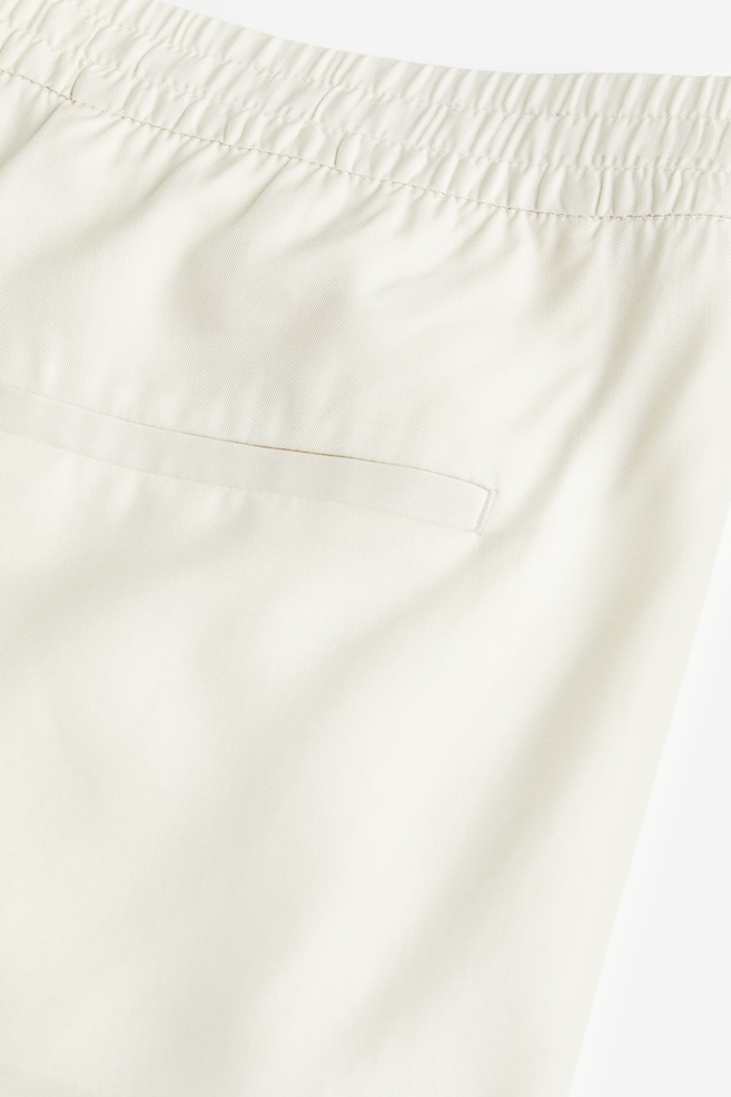 Lyocell-skjorte Regular fit - Lys gråbeige/Sort/Salviegrønn/Vinrød/dc - 5