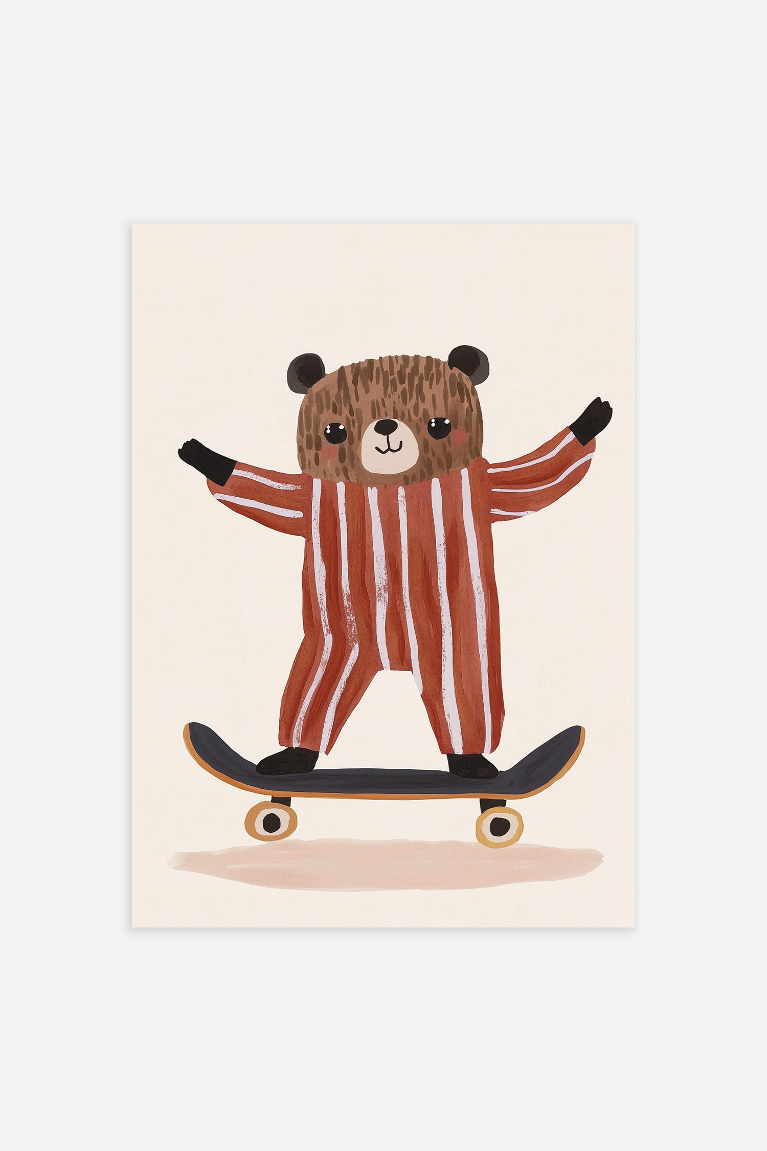 Póster Skater Bear Joy