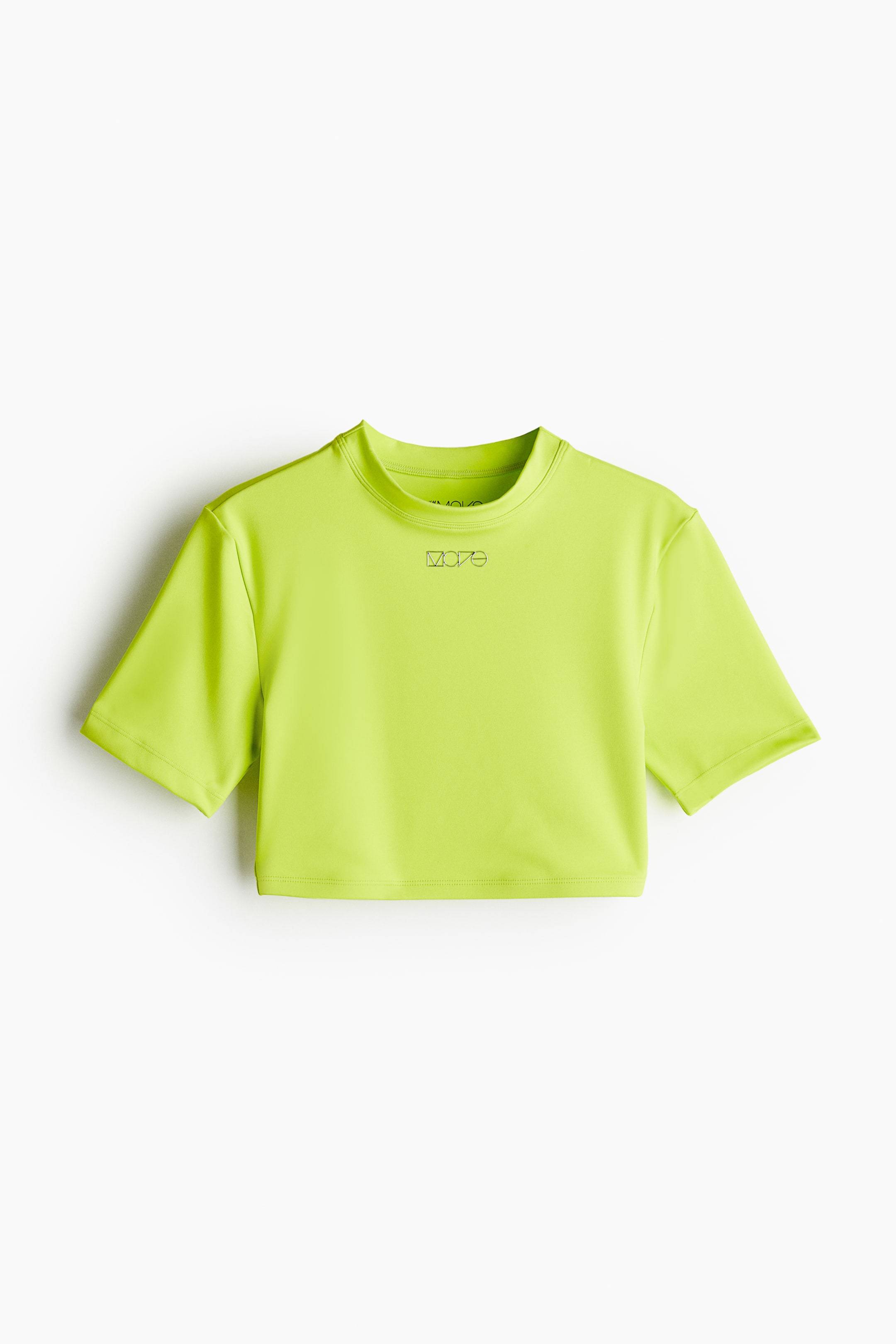 Croppad badtopp - Neongrön - DAM | H&M SE 6