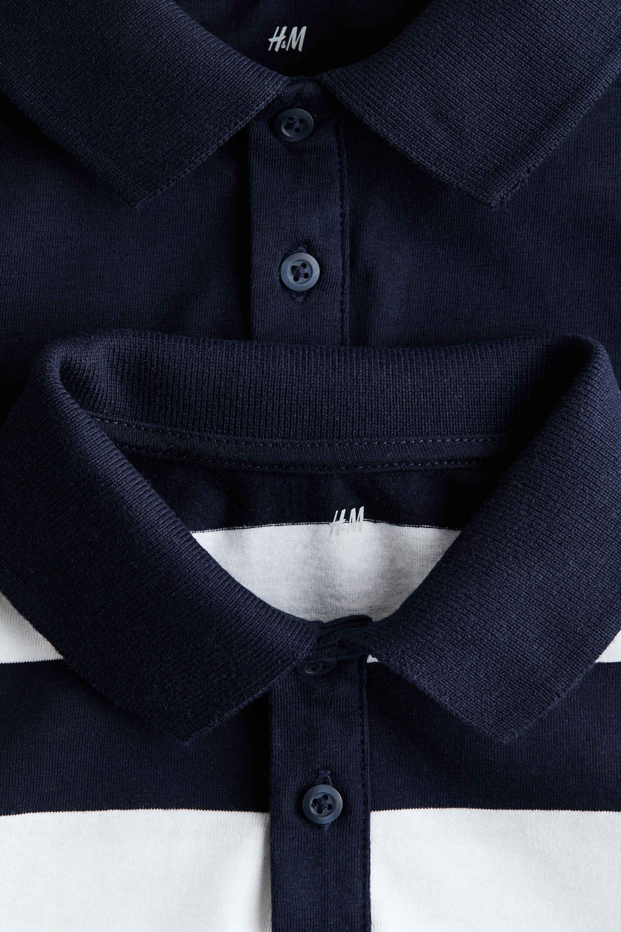 Lot de 2 polos en coton