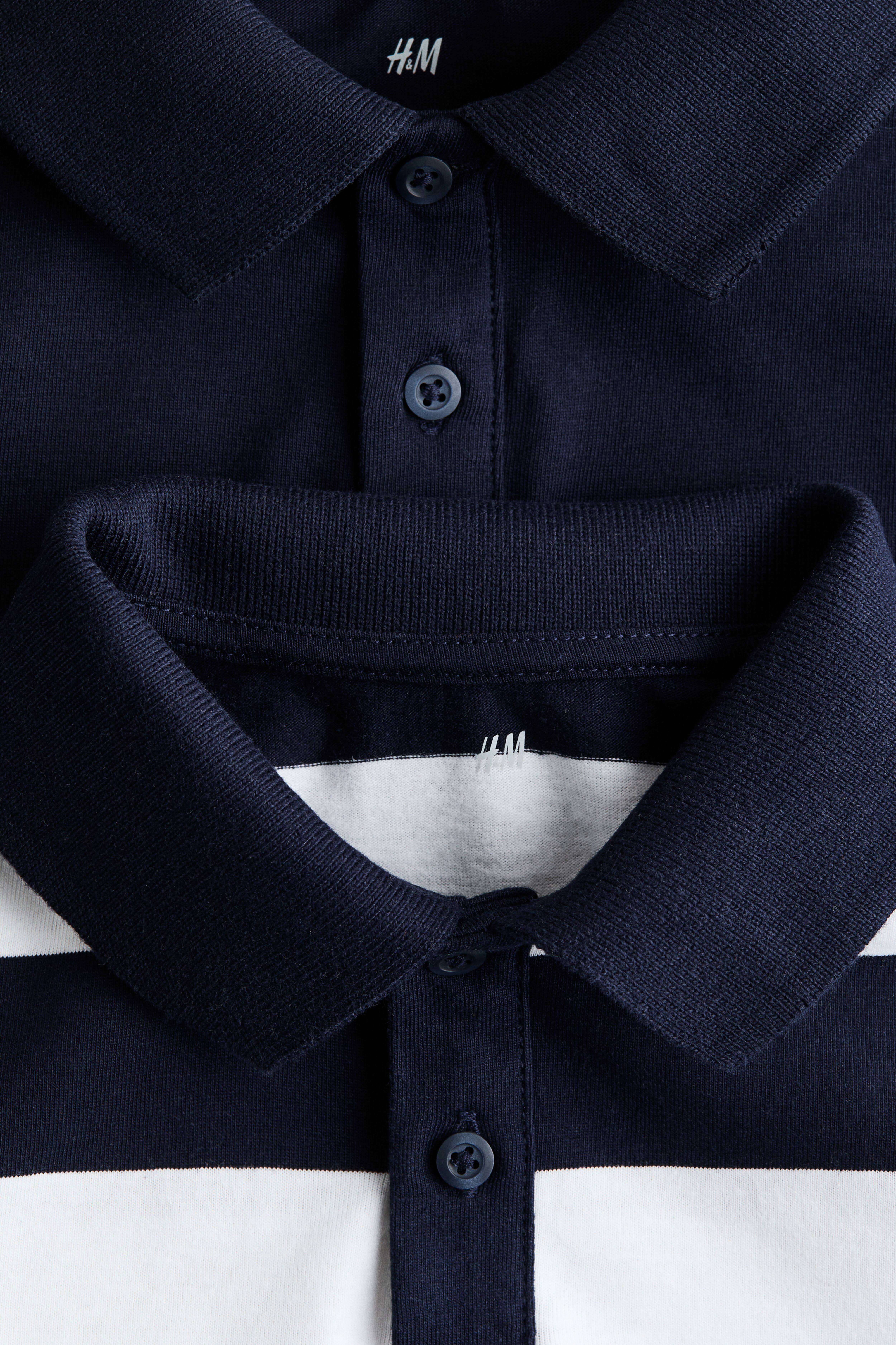 2-Pack Cotton Polo Shirts