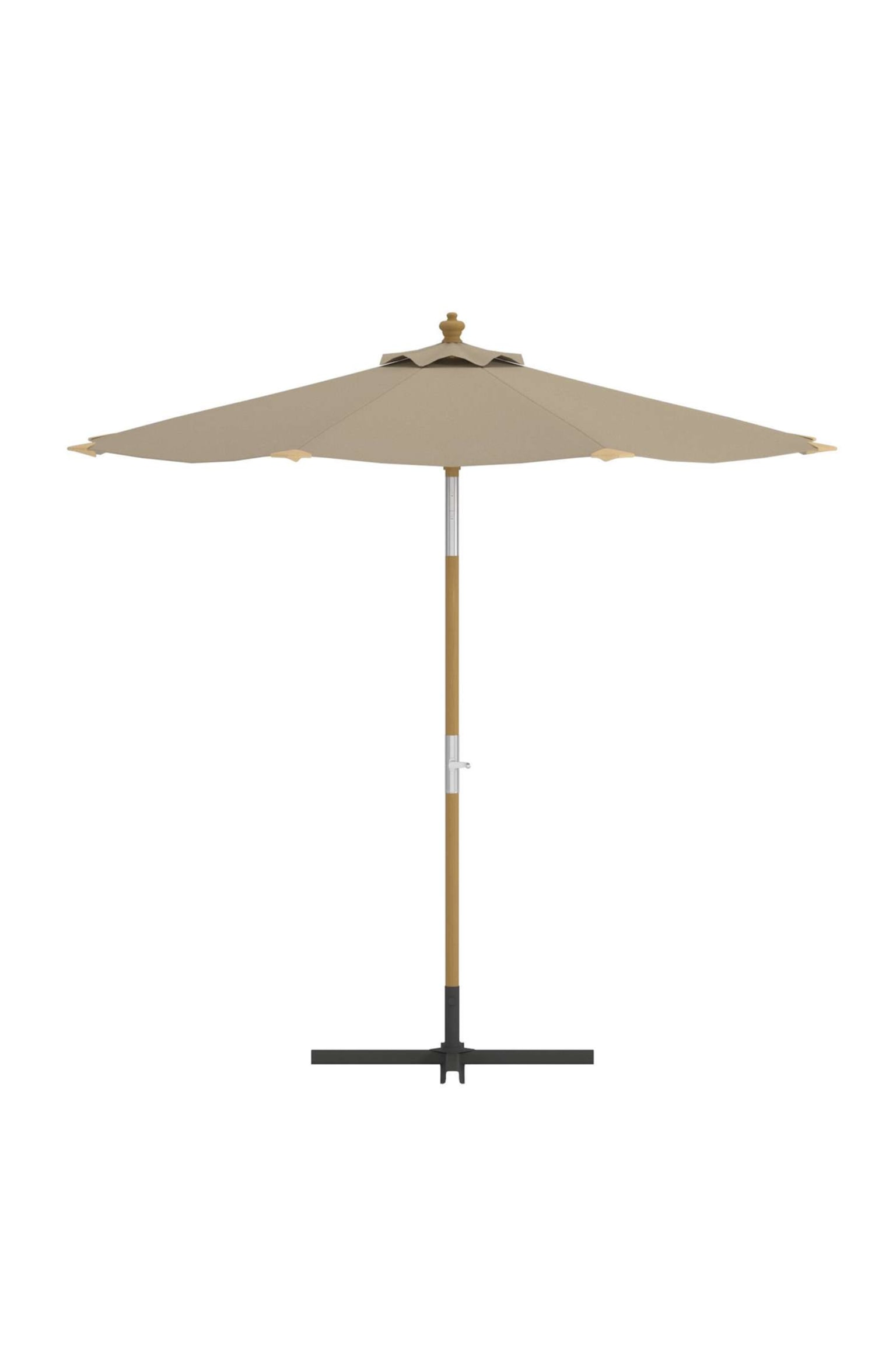 Cerox Parasol - Polyester, Beige/Polyester, Grå/Polyester, Hvid - 1