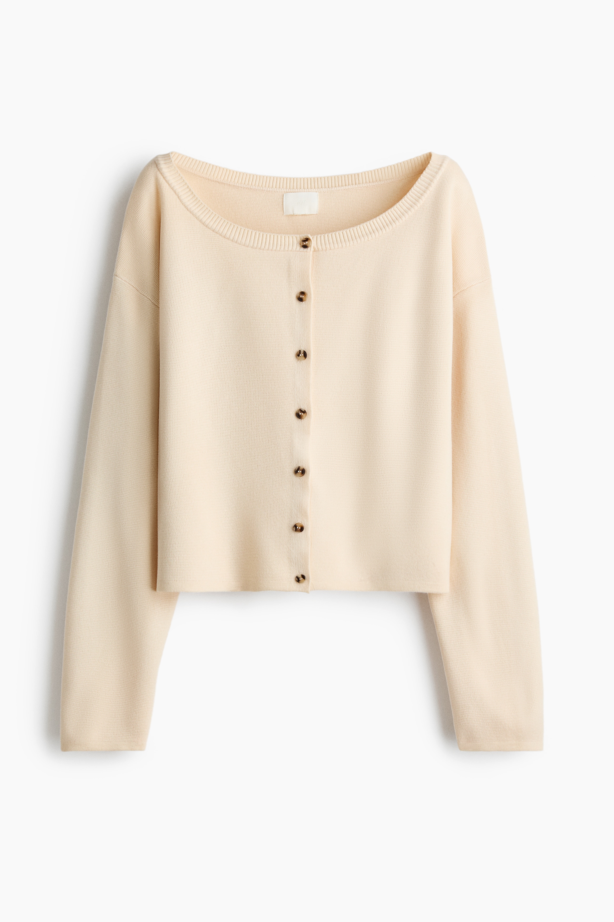 Gilet épaules nues - Beige clair