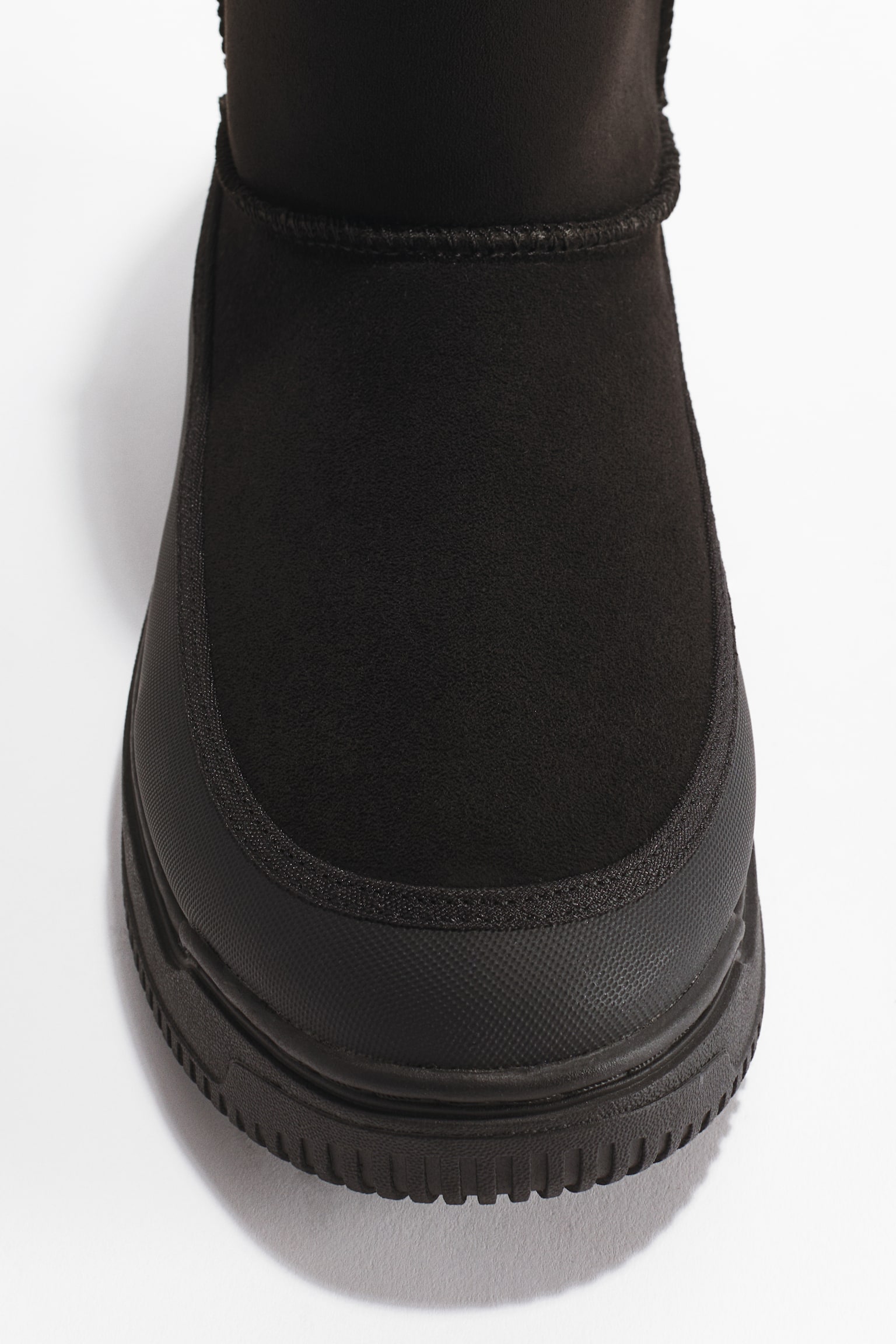 Vastagon bélelt bokacsizma - Fekete - 2