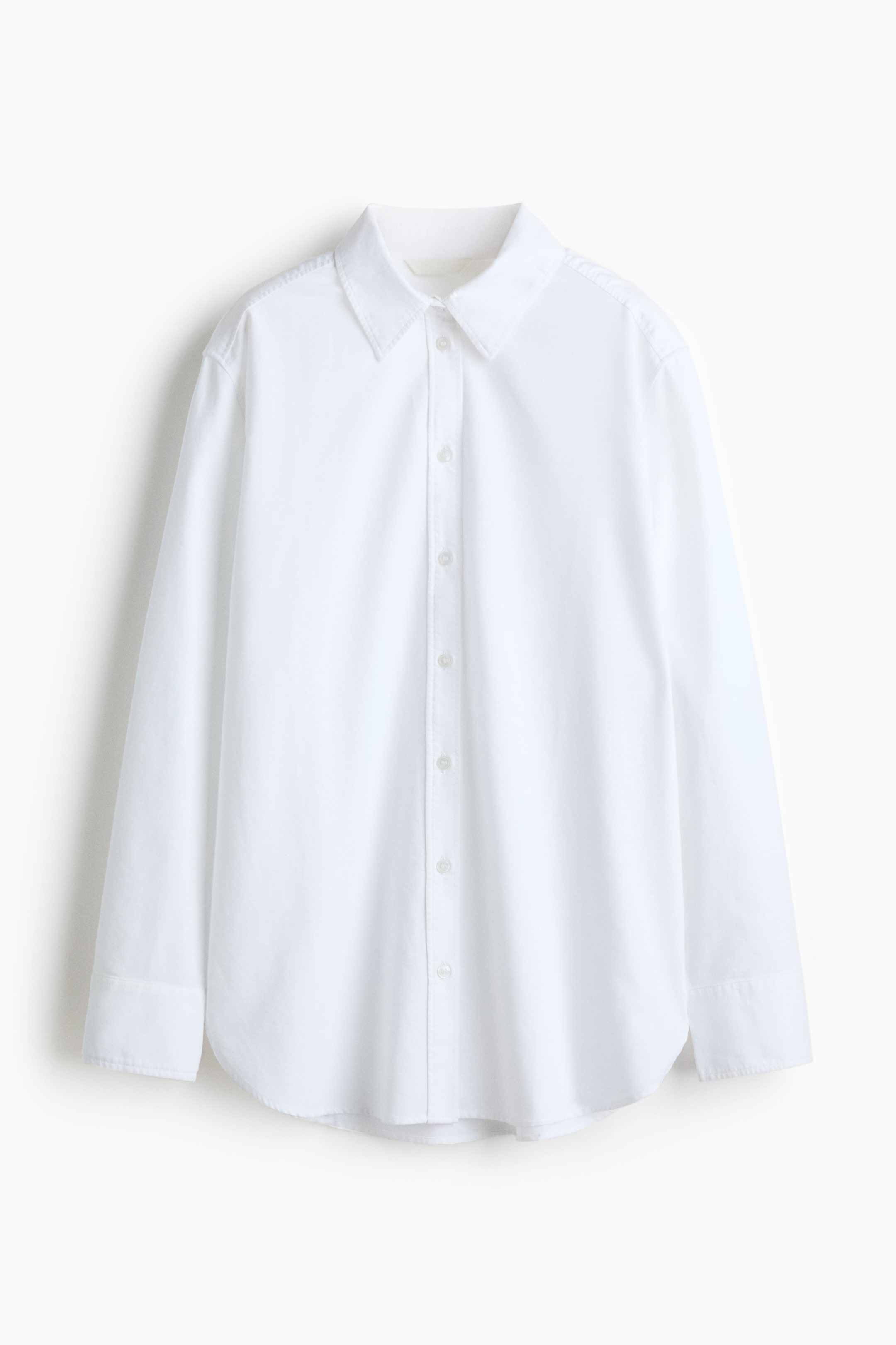View larger image: Oxford shirt - White - Ladies | H&M HK 6