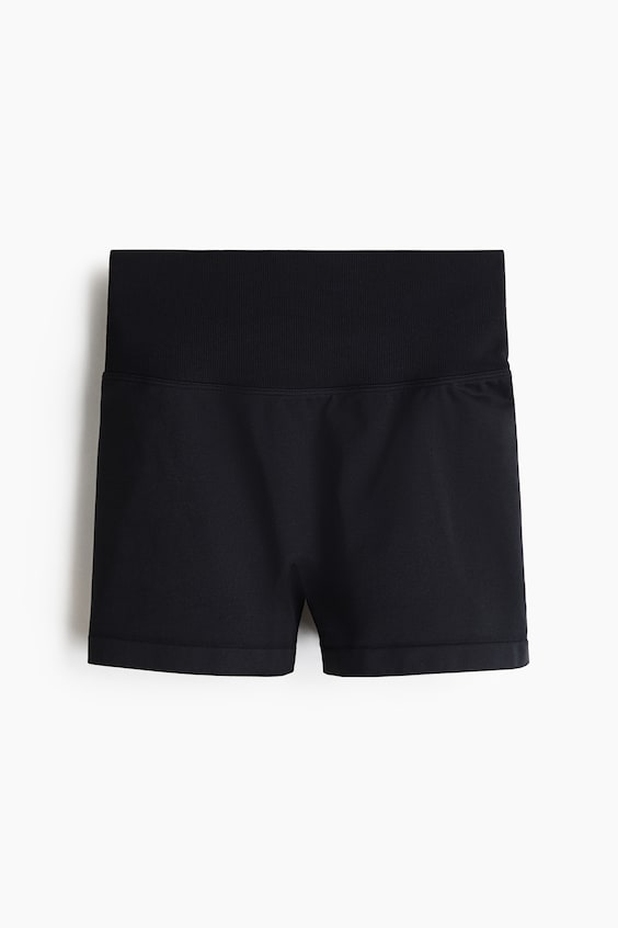 Женские брюки H&M Seamless Scrunch Hot Pants with DryMove™
