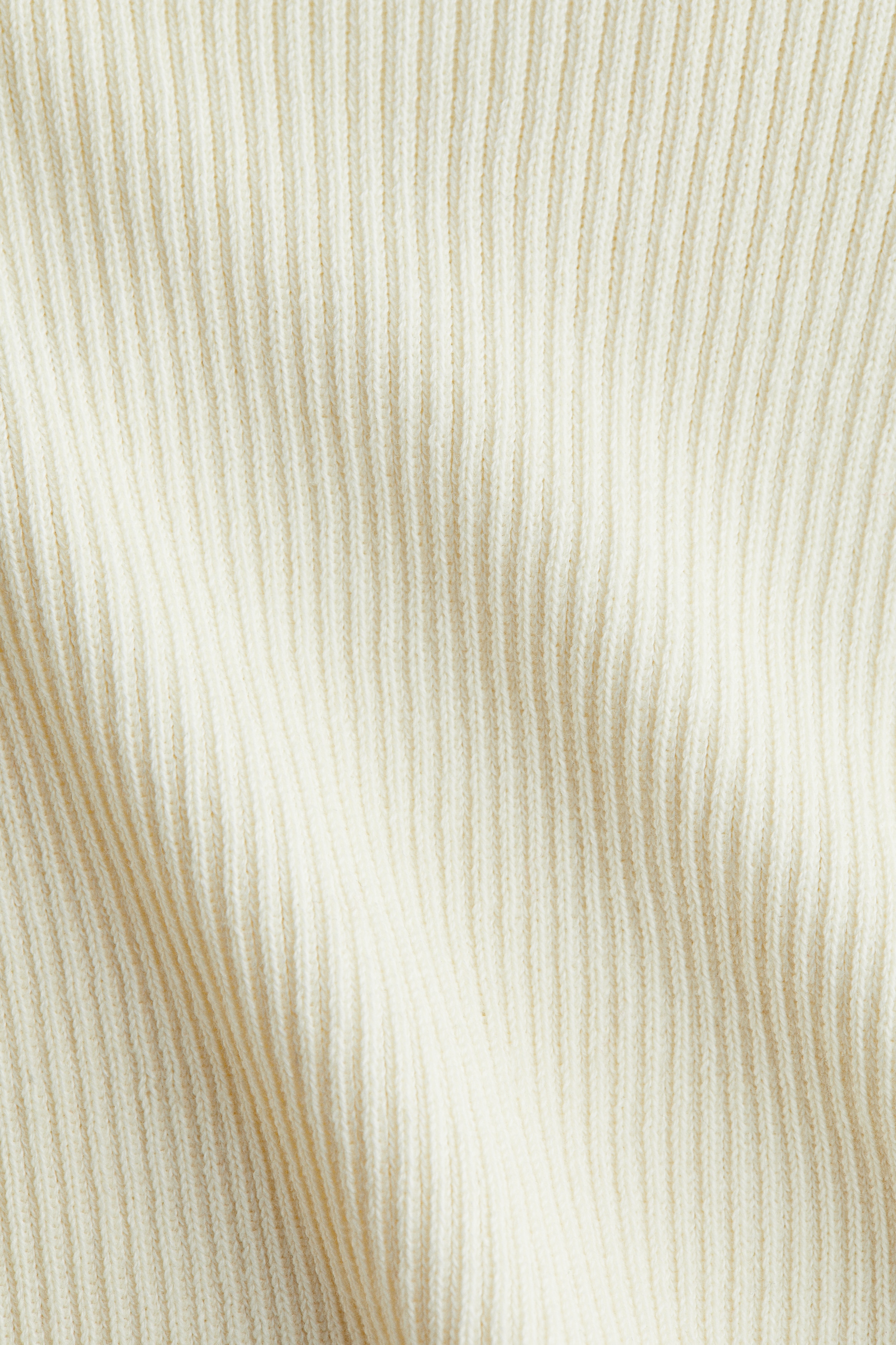 Ribbed flared-skirt dress